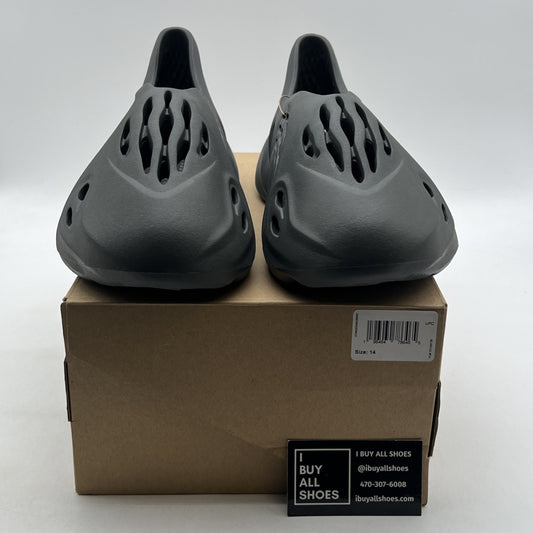 Size 14 - Adidas Yeezy Foam RNNR Runner Carbon Men Sneaker Slides (IG5349)