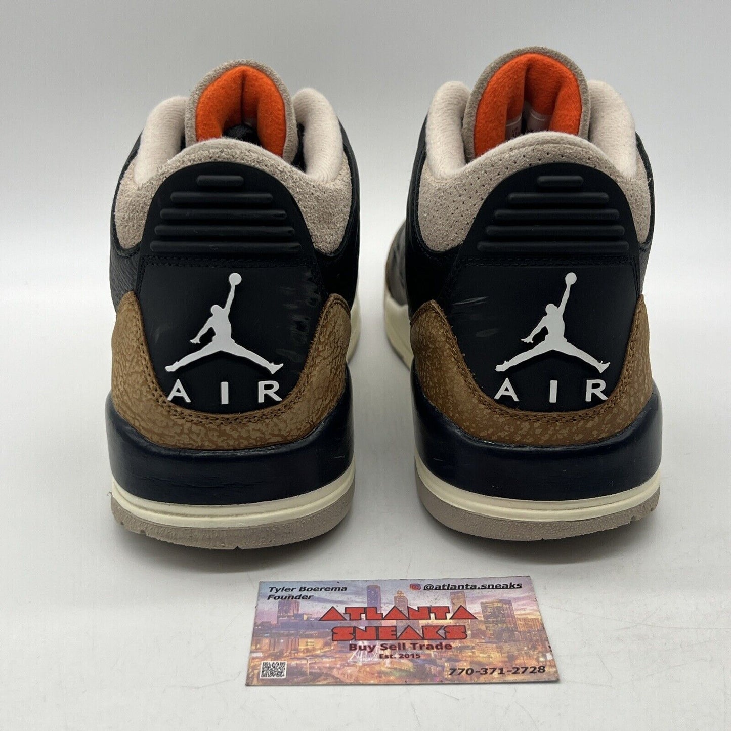 Size 11 - Jordan 3 Retro Mid Desert Elephant Black Brown White Grey (CT8632-008)