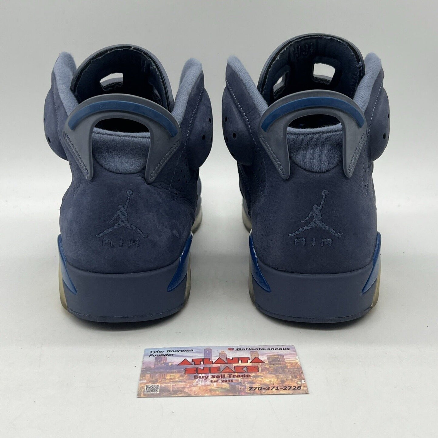 Size 11.5 - Air Jordan 6 Retro Diffused Blue Leather Used