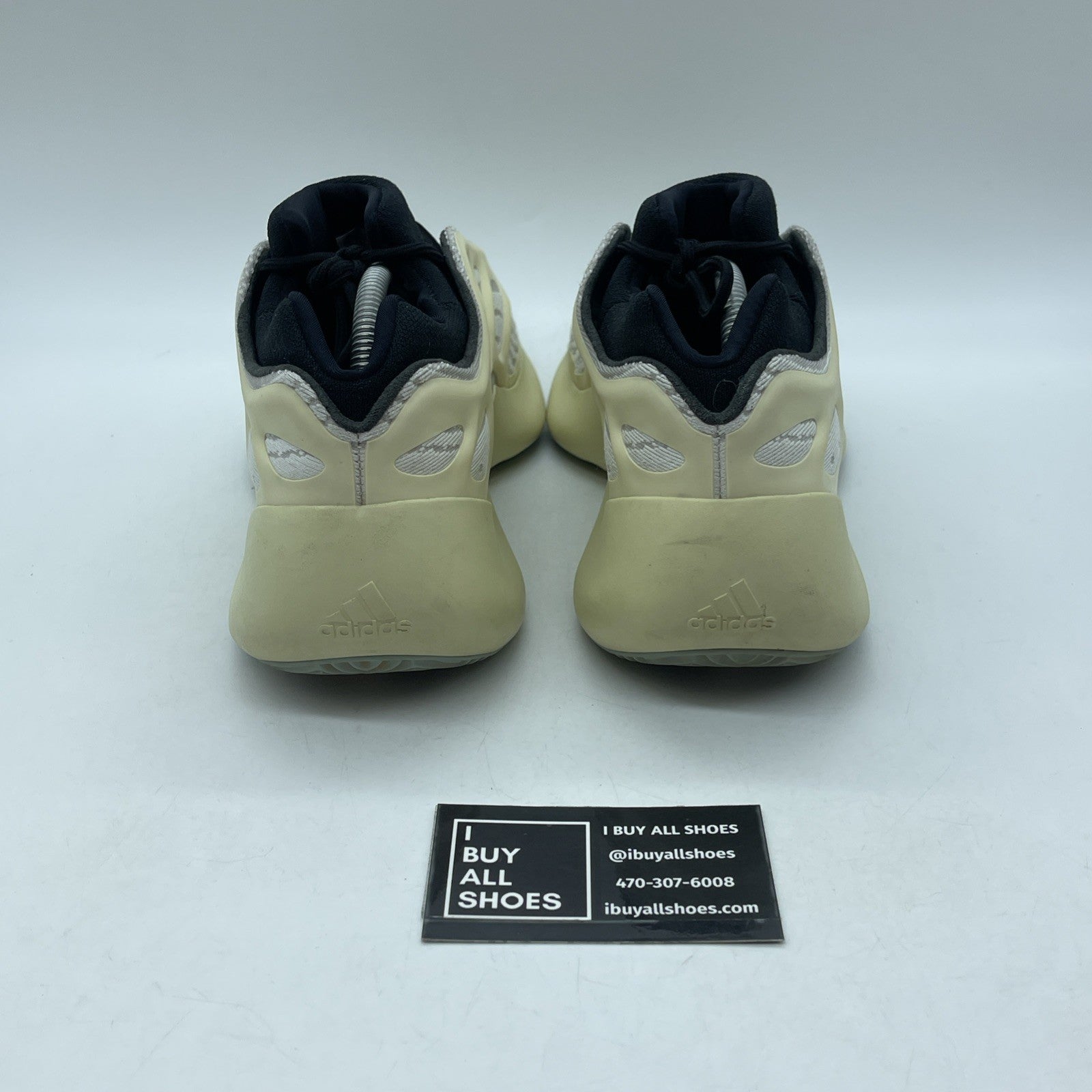 Size 9.5 - adidas Yeezy Boost 700 V3 Azael Black White Suede (FW4980)