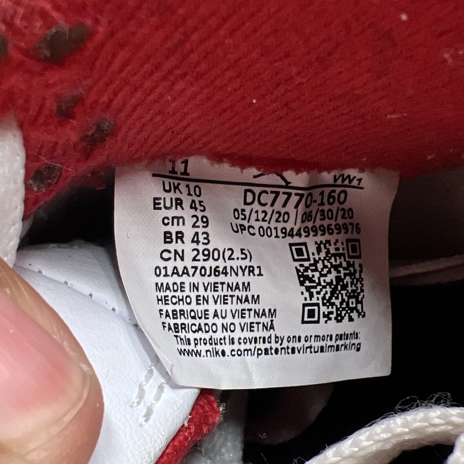 Size 11 - Jordan 4 Retro OG Mid Fire Red (DC7770-160)