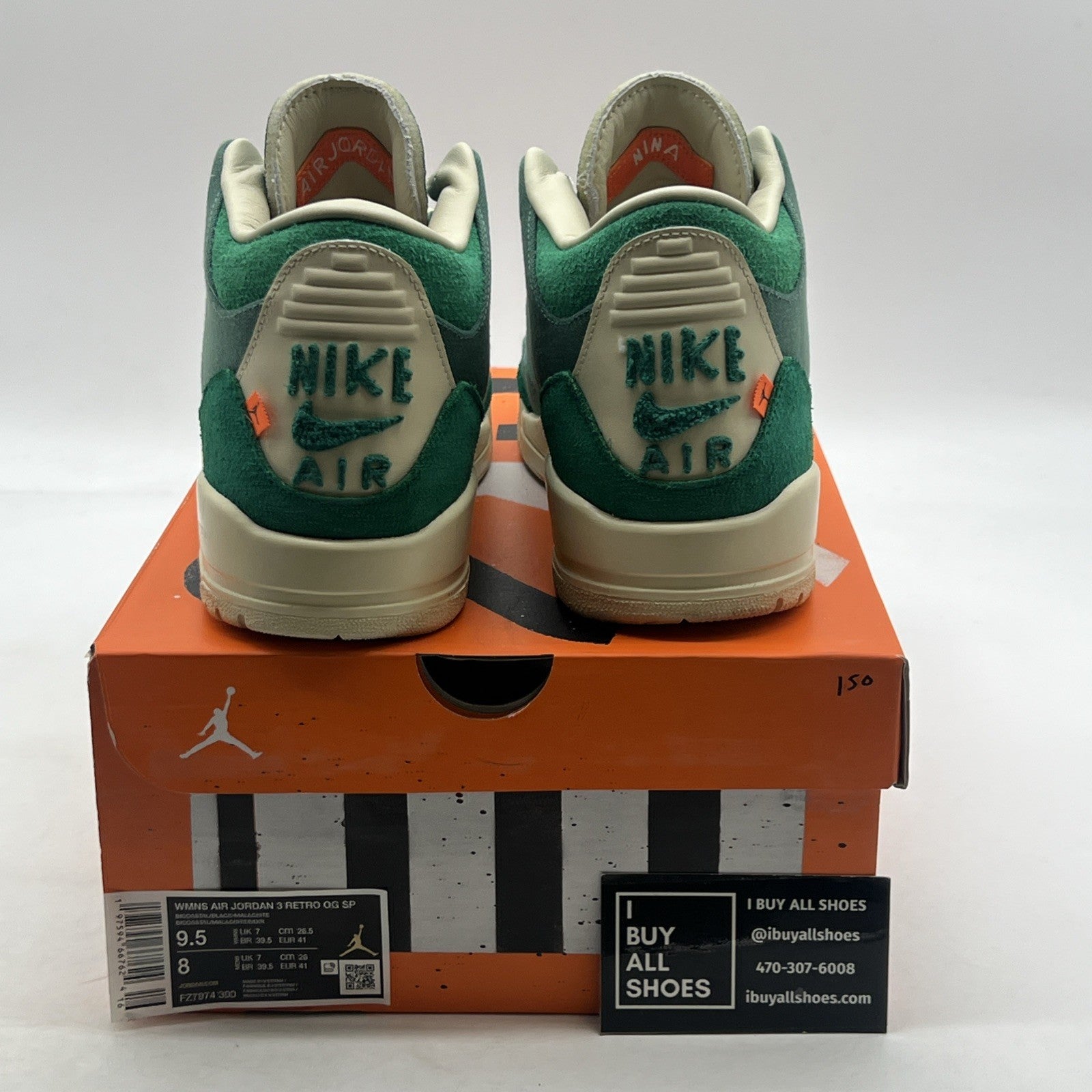 Size 9.5 - Nina Chanel Abney x Air Jordan 3 Retro SP Bicoastal W (FZ7974-300)