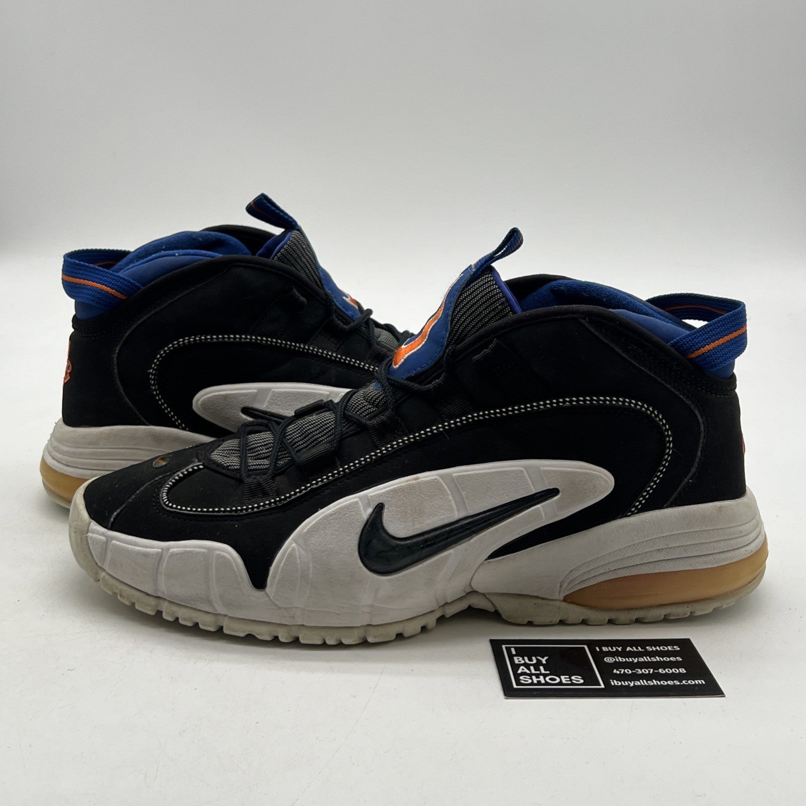 Size 13 - Nike Air Max Penny B 2005 Knicks (624017-041)