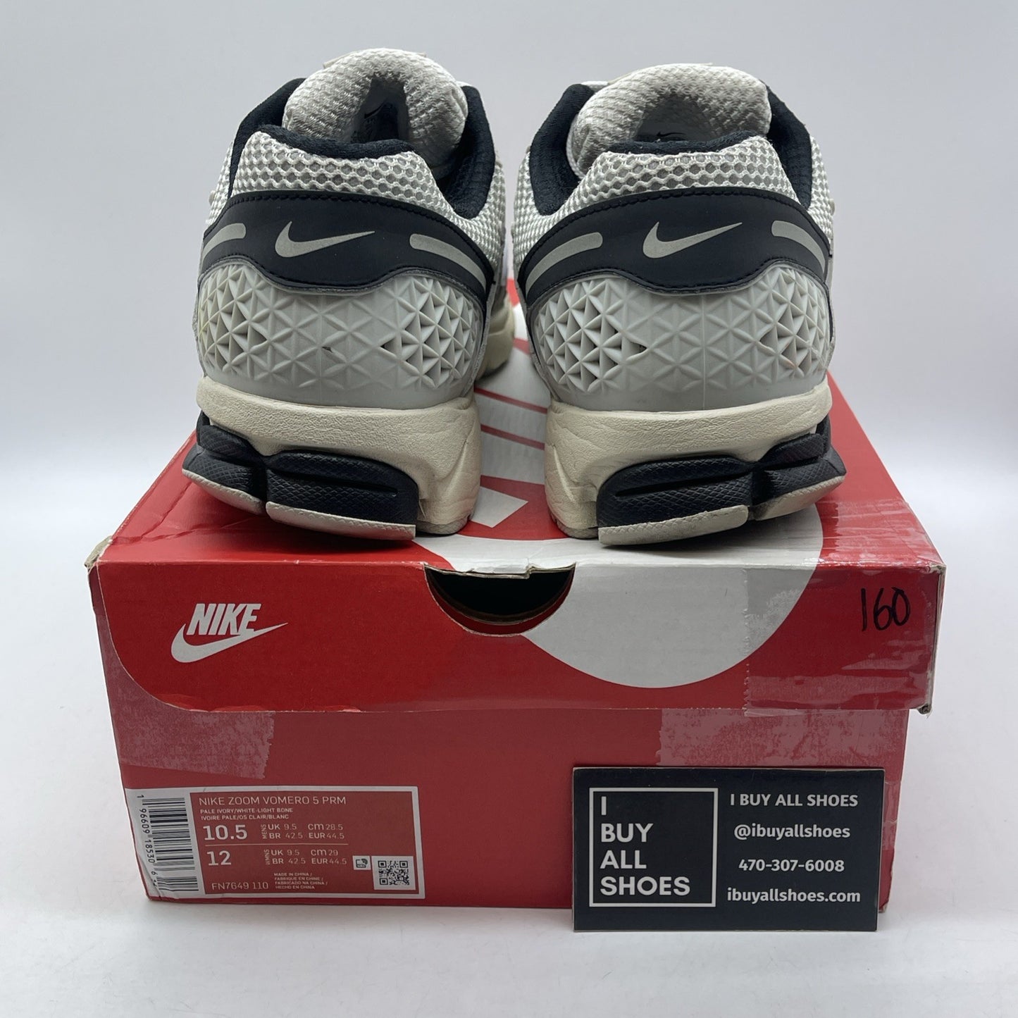 Size 10.5 - Nike Air Zoom Vomero 5 Supersonic Grey Suede Leather (FN7649-110)