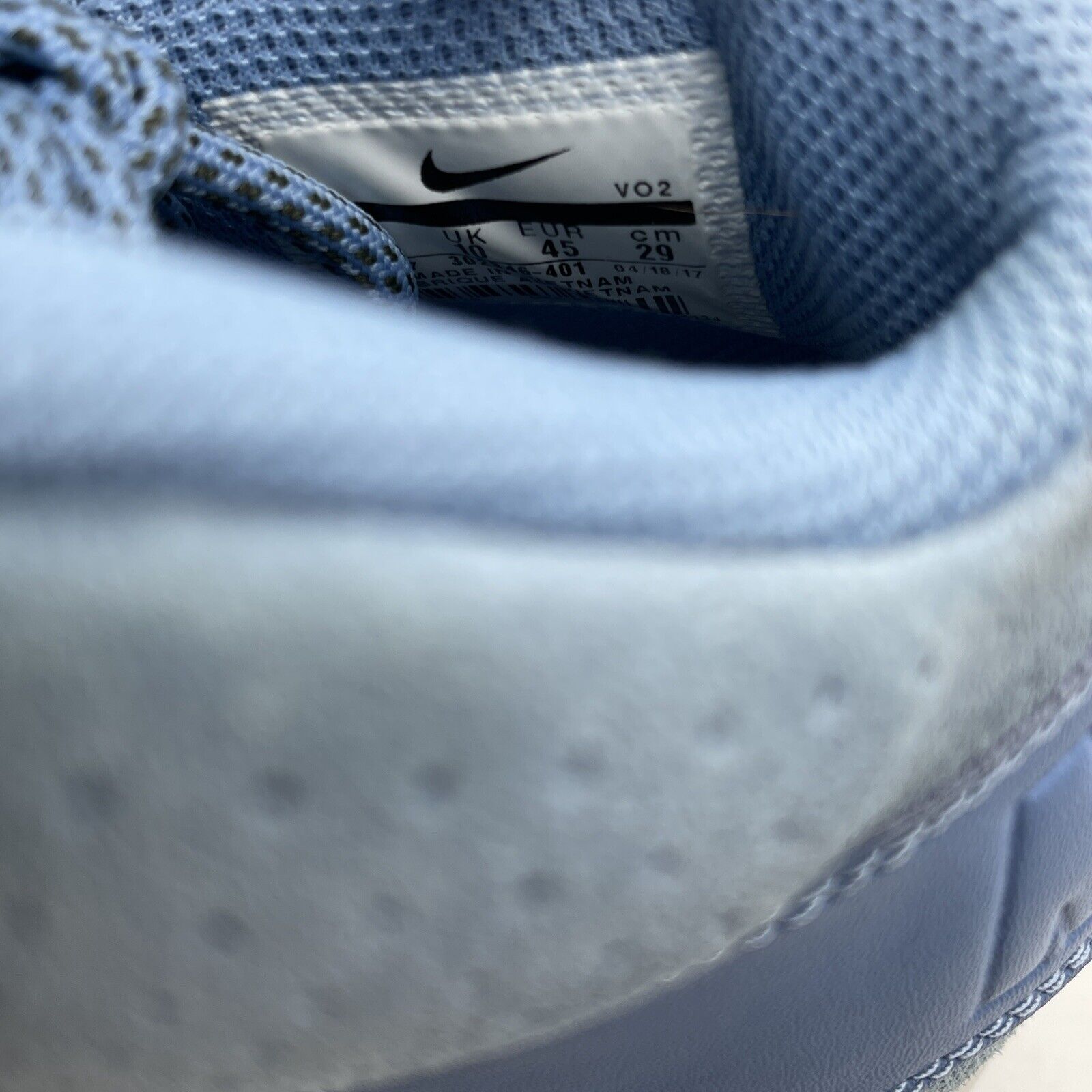 Size 11 - Nike Air Trainer SC High Unviersity Blue White Suede (302346-401)