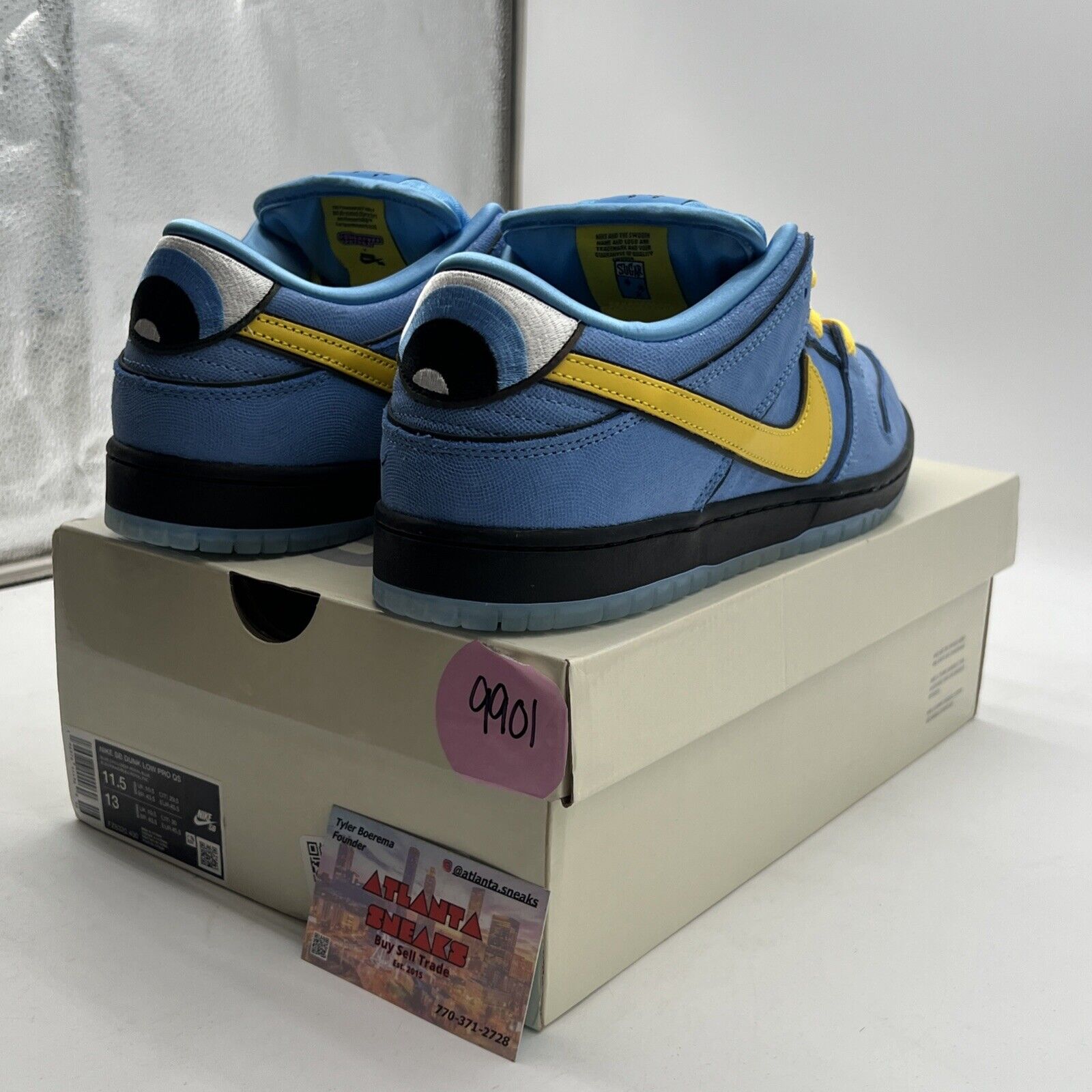 Size 11.5 - Nike The Powerpuff Girls x Dunk Pro SB QS Low Bubbles (FZ8320-400)