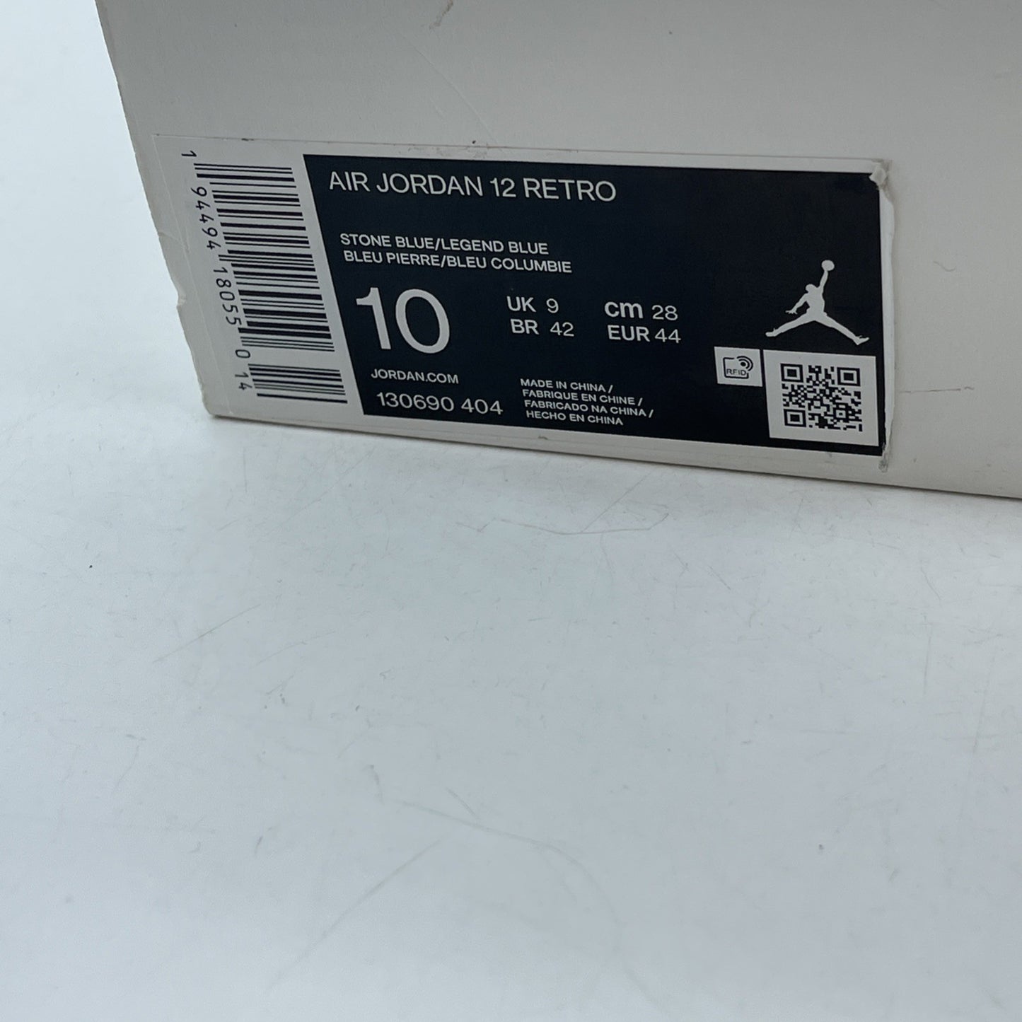 Size 10 - Air Jordan 12 Retro Indigo 2020 (130690-404)