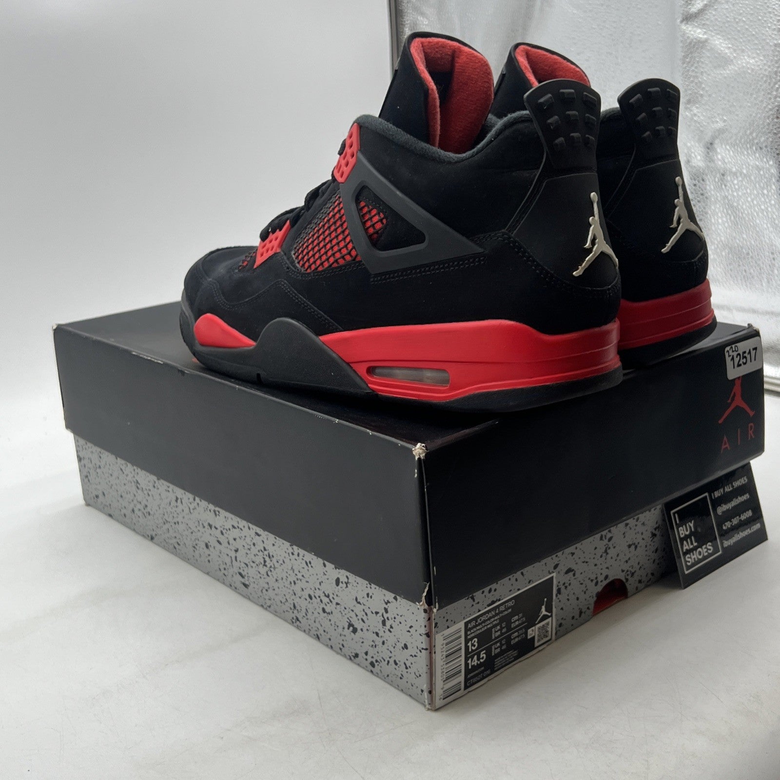 Size 13 - Air Jordan 4 Retro Mid Red Thunder (CT8527-016)