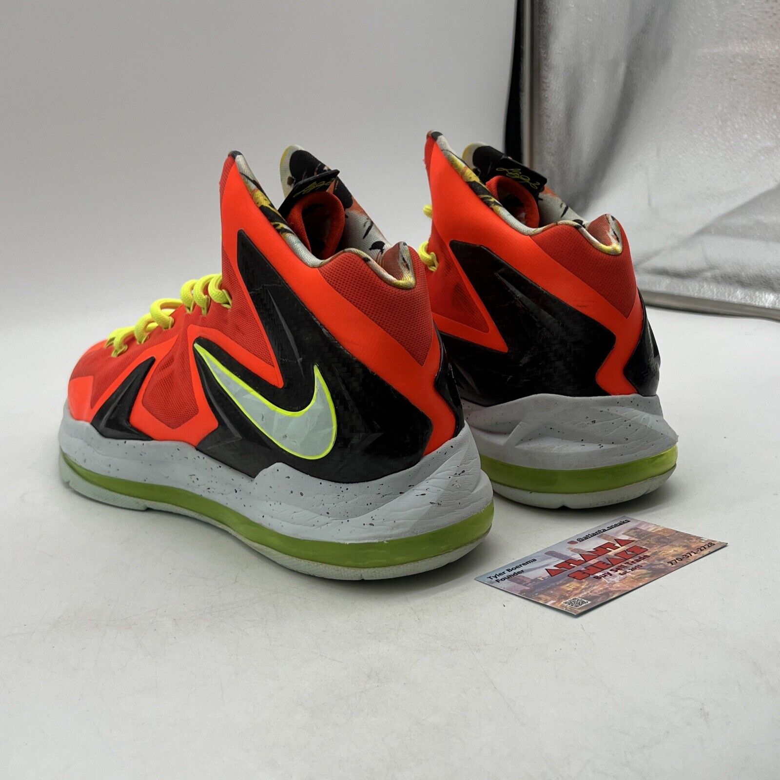 Nike Lebron 10 P.S Elite 'Bright Crimson' 579827-800 “Sample”