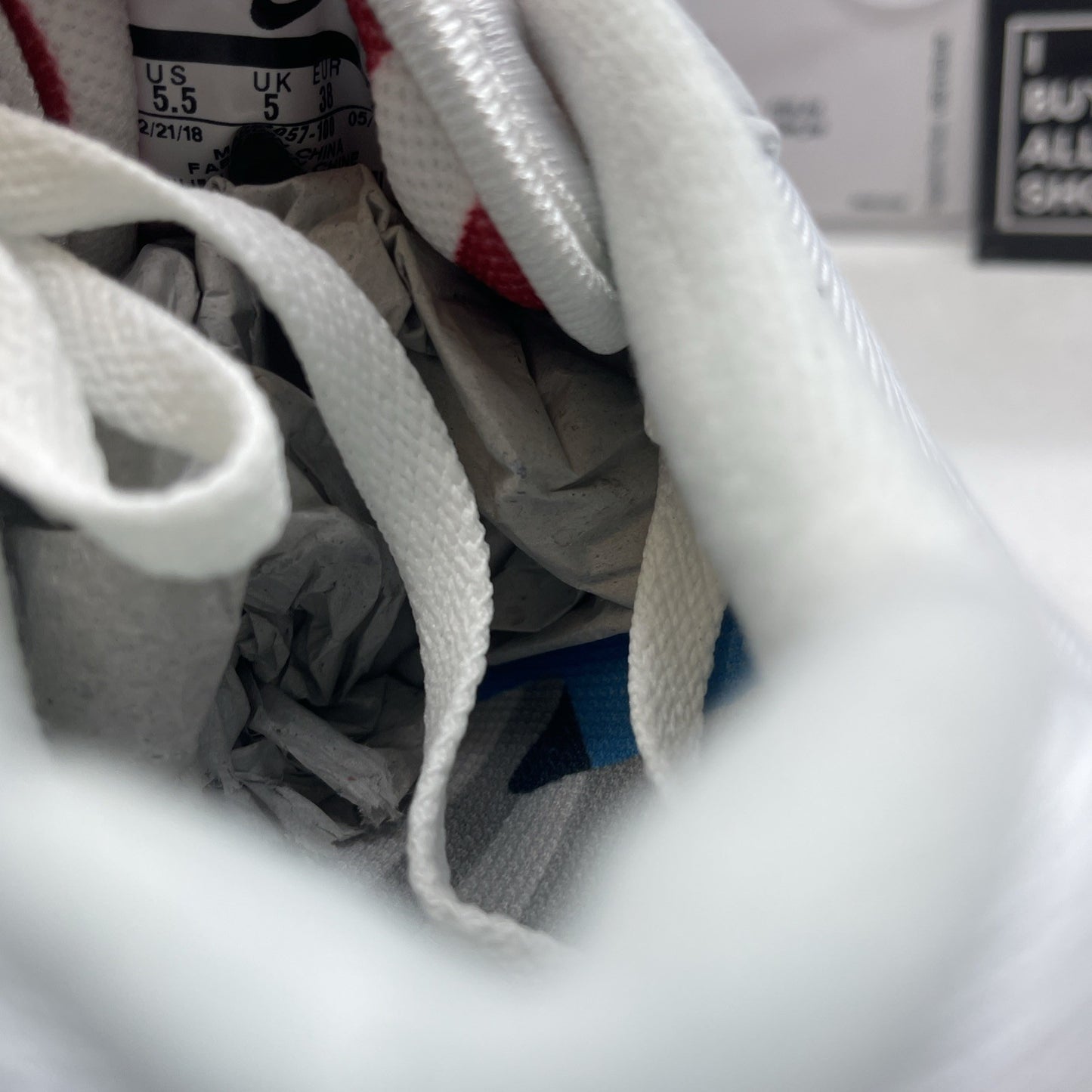 Size 5.5 - Parra x Nike Air Max 1 White (AT3057-100)