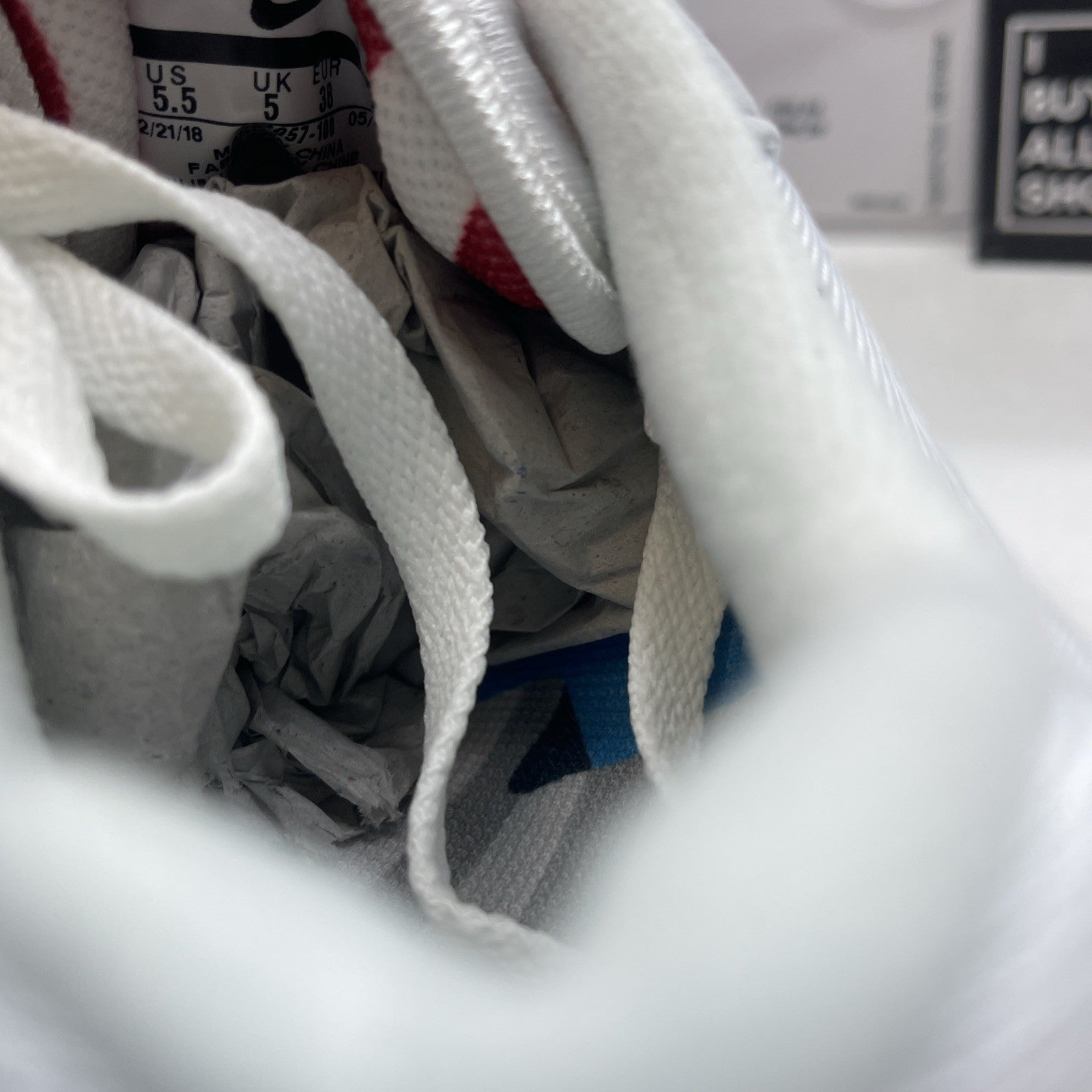 Size 5.5 - Parra x Nike Air Max 1 White (AT3057-100)