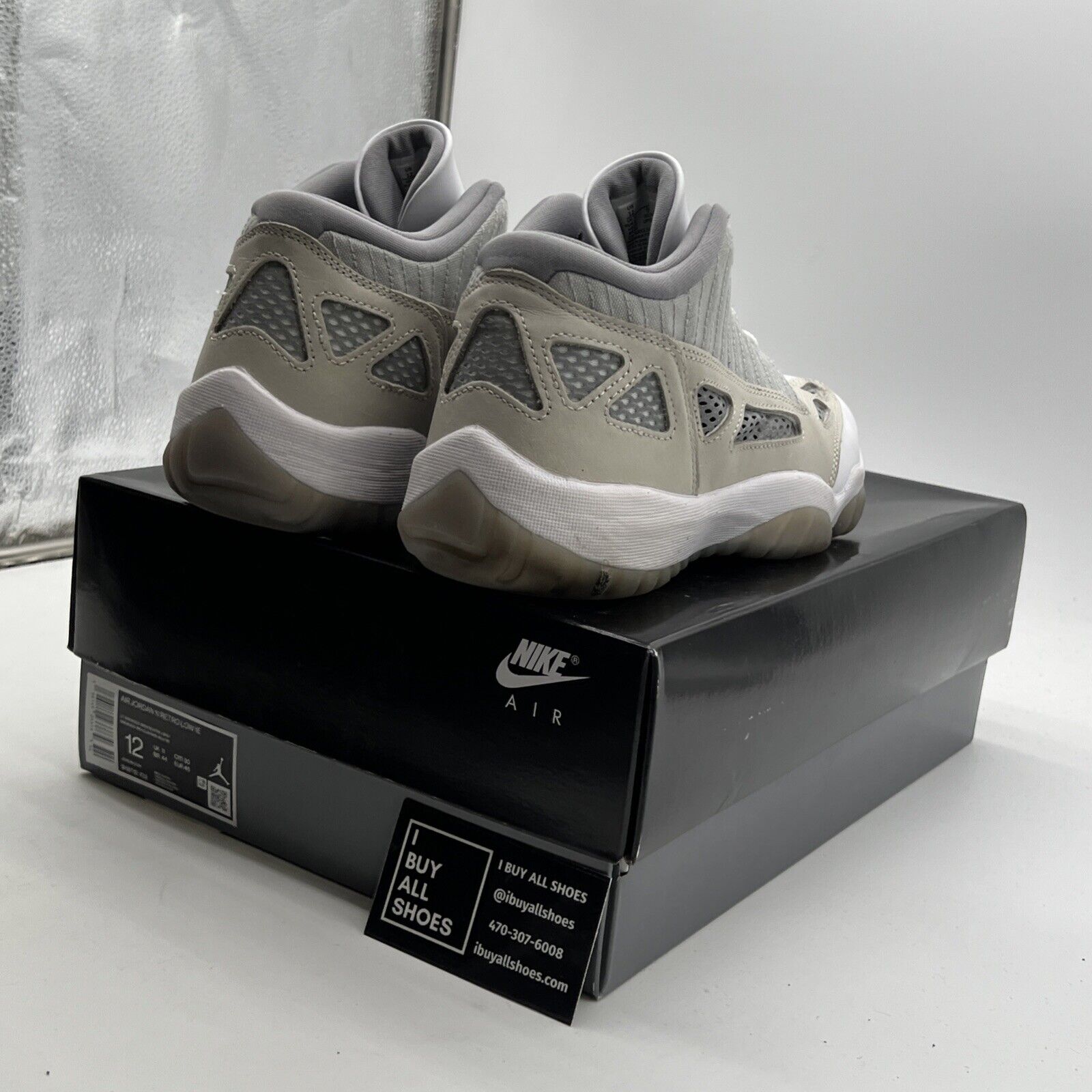 Size 12 - Air Jordan 11 Retro IE Low Light Orewood Brown (919712-102)