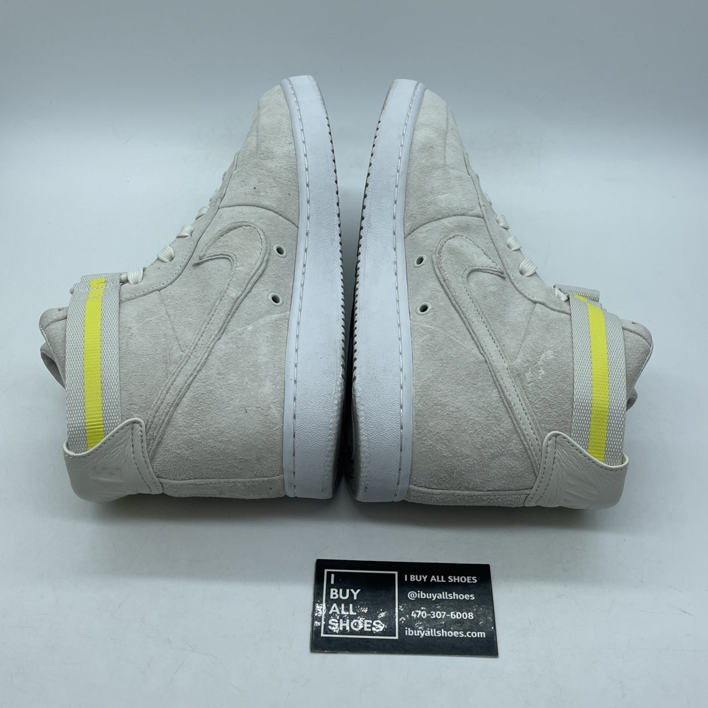 Size 10 - John Elliott x NikeLab Vandal High Sail Suede Leather (AH7171-101)