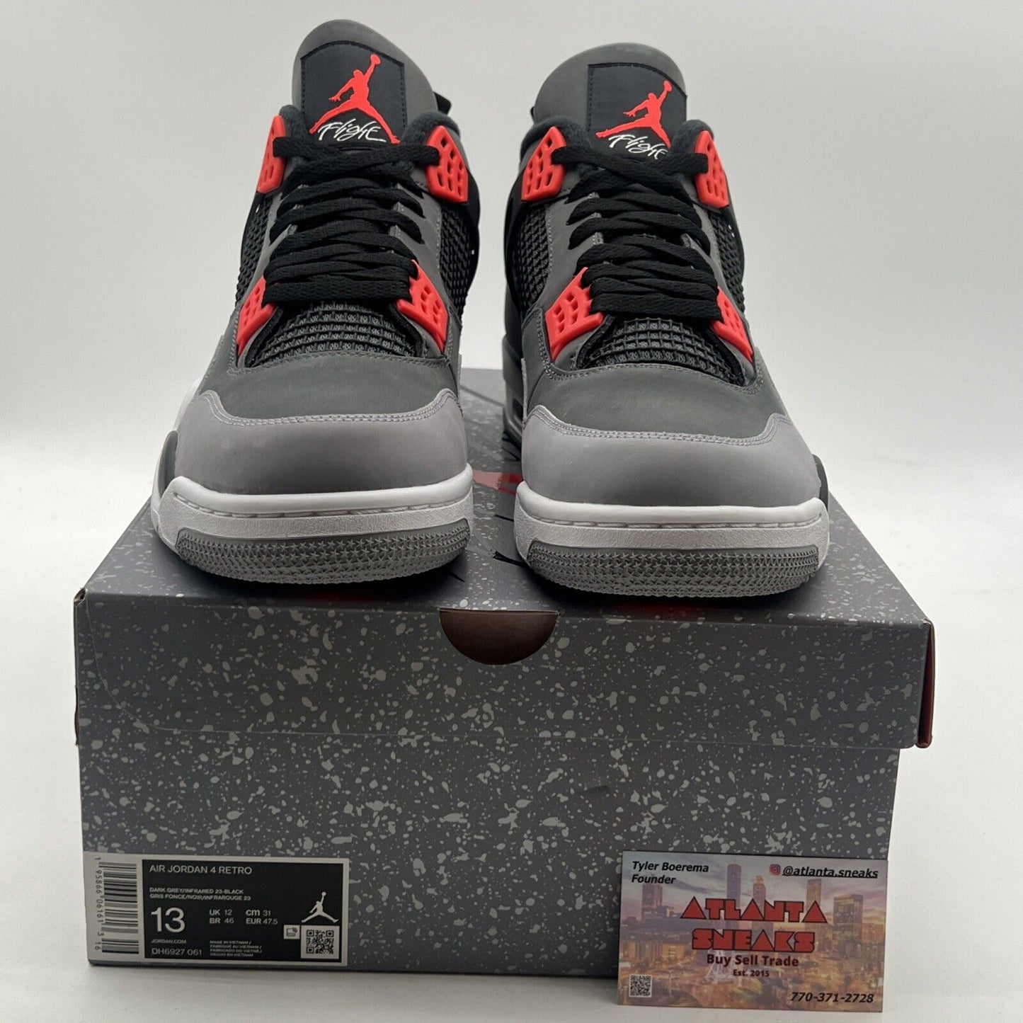 Size 13 - Air Jordan 4 Retro Mid Infrared (DH6927-061)