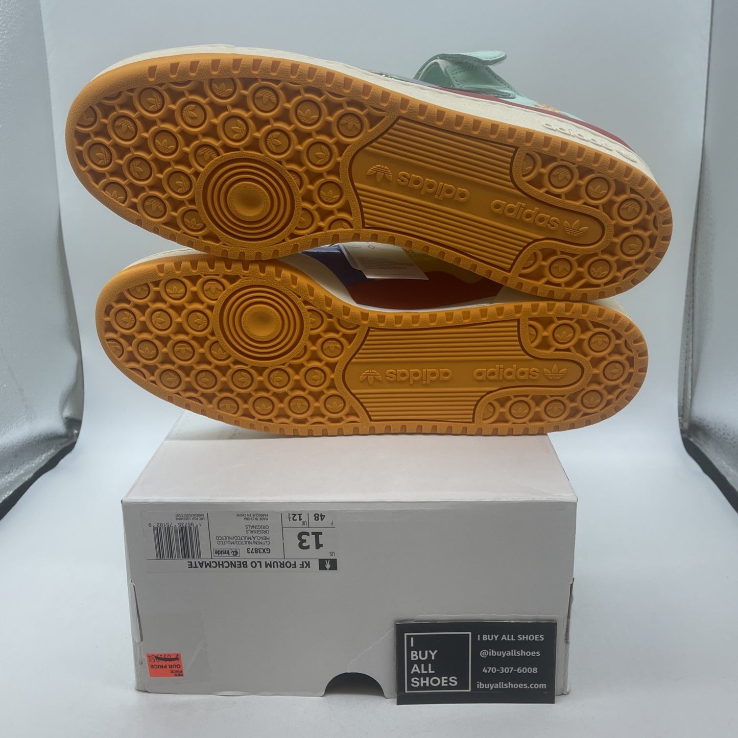 Size 13 - Adidas Kerwin Frost x Forum Low Benchmates (GX3873)