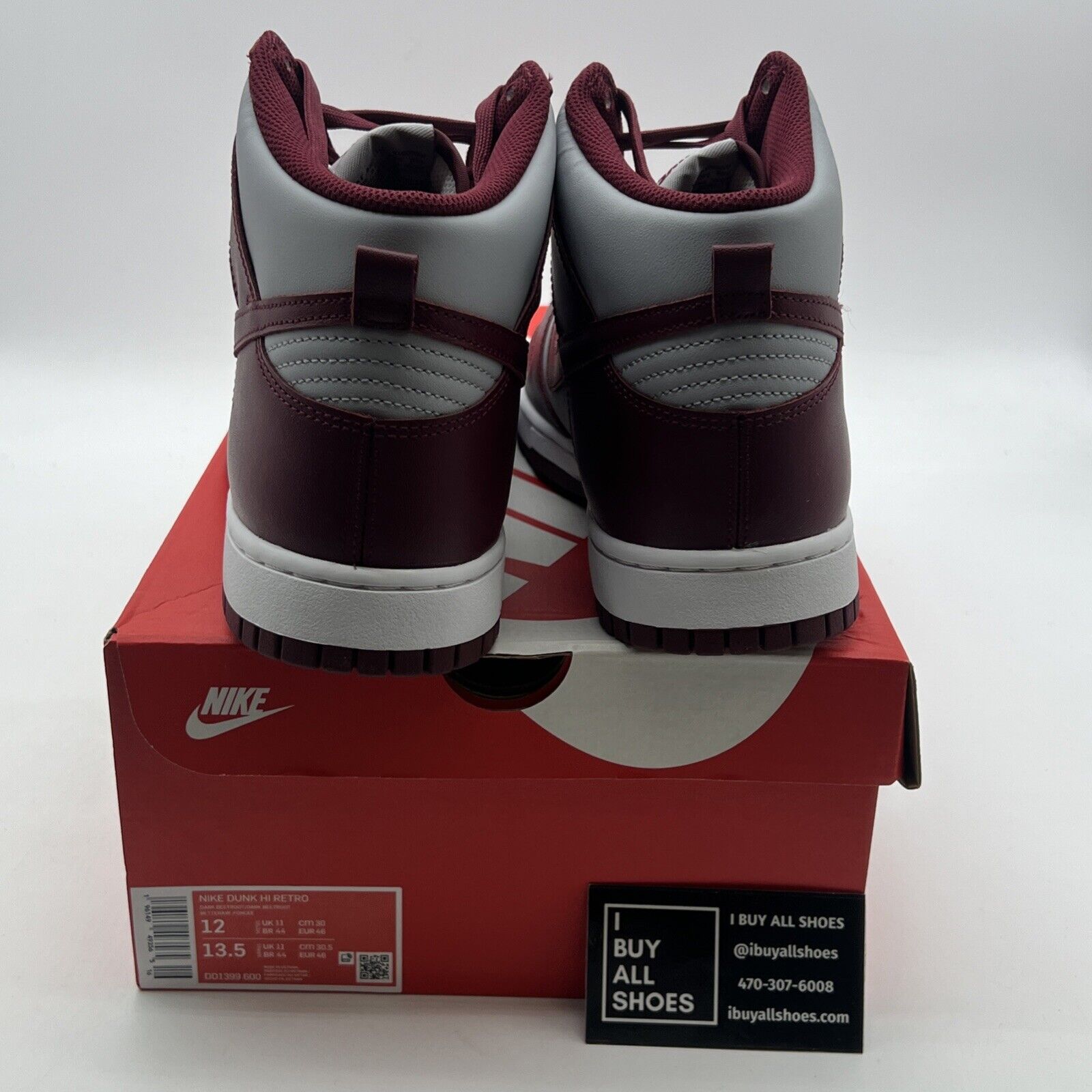 Size 12 - Nike Dunk High Dark Beetroot (DD1399-600)