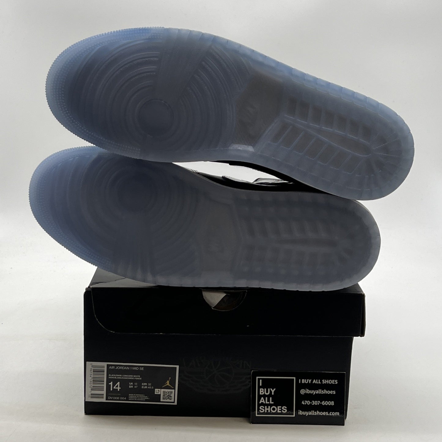 Size 14 - Air Jordan 1 Mid SE Space Jam (DV1308-004)