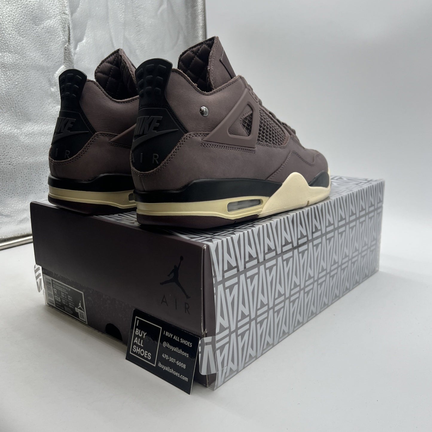 Size 12 - Air Jordan 4 Retro x A Ma Maniere Mid Violet Ore (DV6773-220)