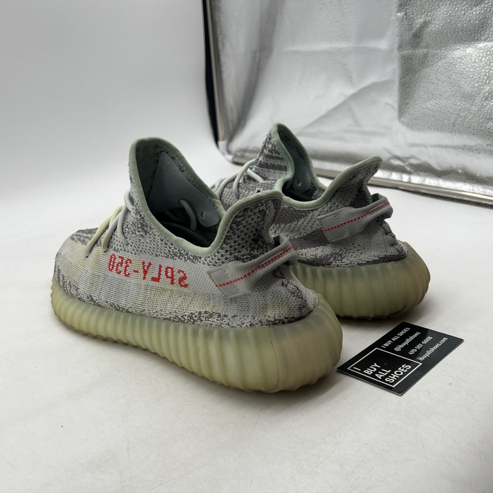Size 13 - adidas Yeezy Boost 350 V2 Low Blue Tint (B37571)