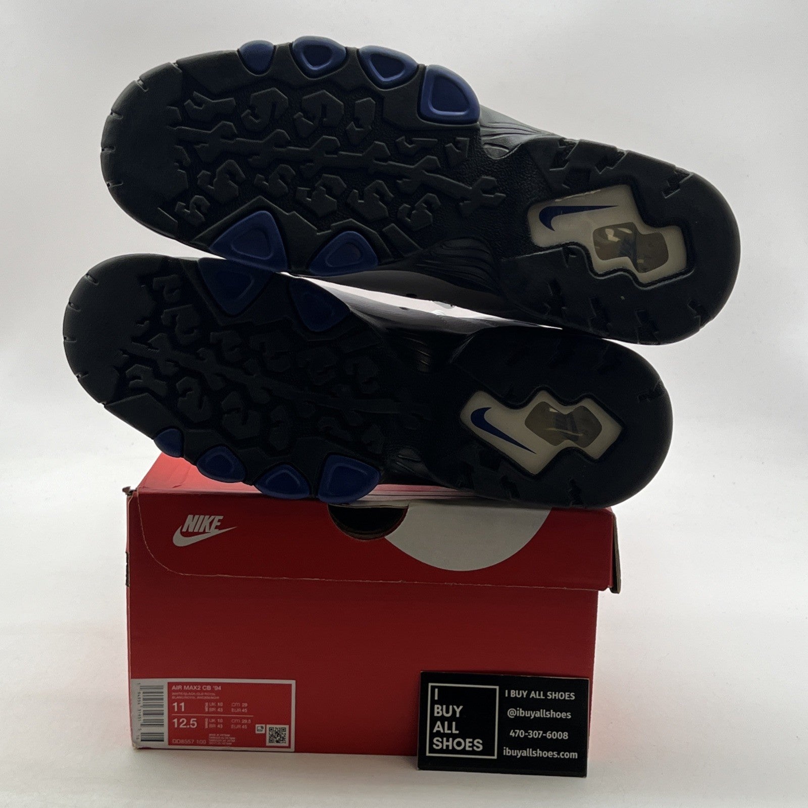 Size 11 - Nike Air Max 2 CB 94 Retro 2021 Old Royal (DD8557-100)