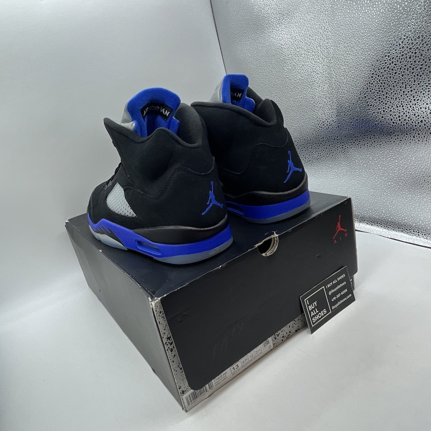 Size 13 - Air Jordan 5 Retro Mid Racer Blue (CT4838-004)