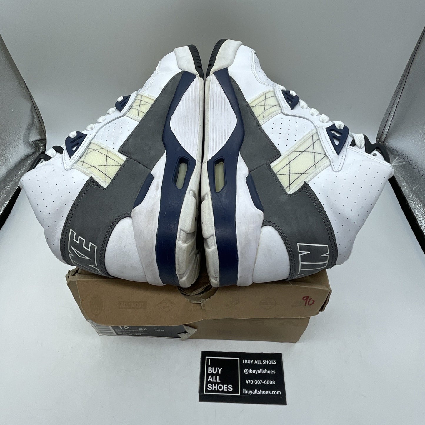 Size 12 - Nike Air Trainer Sc High White (302346-108)