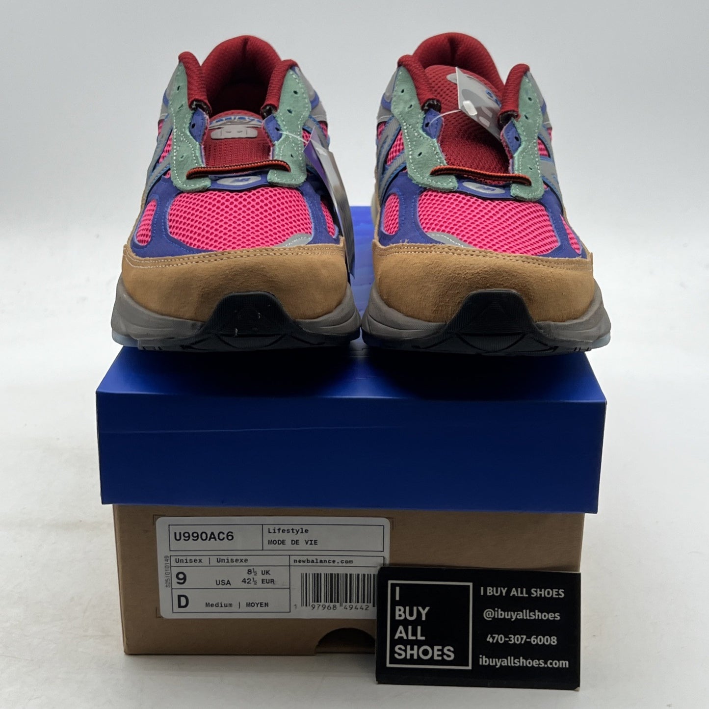 Size 9 - New Balance Action Bronson x 990v6 Made in USA Amazõnia (U990AC6)