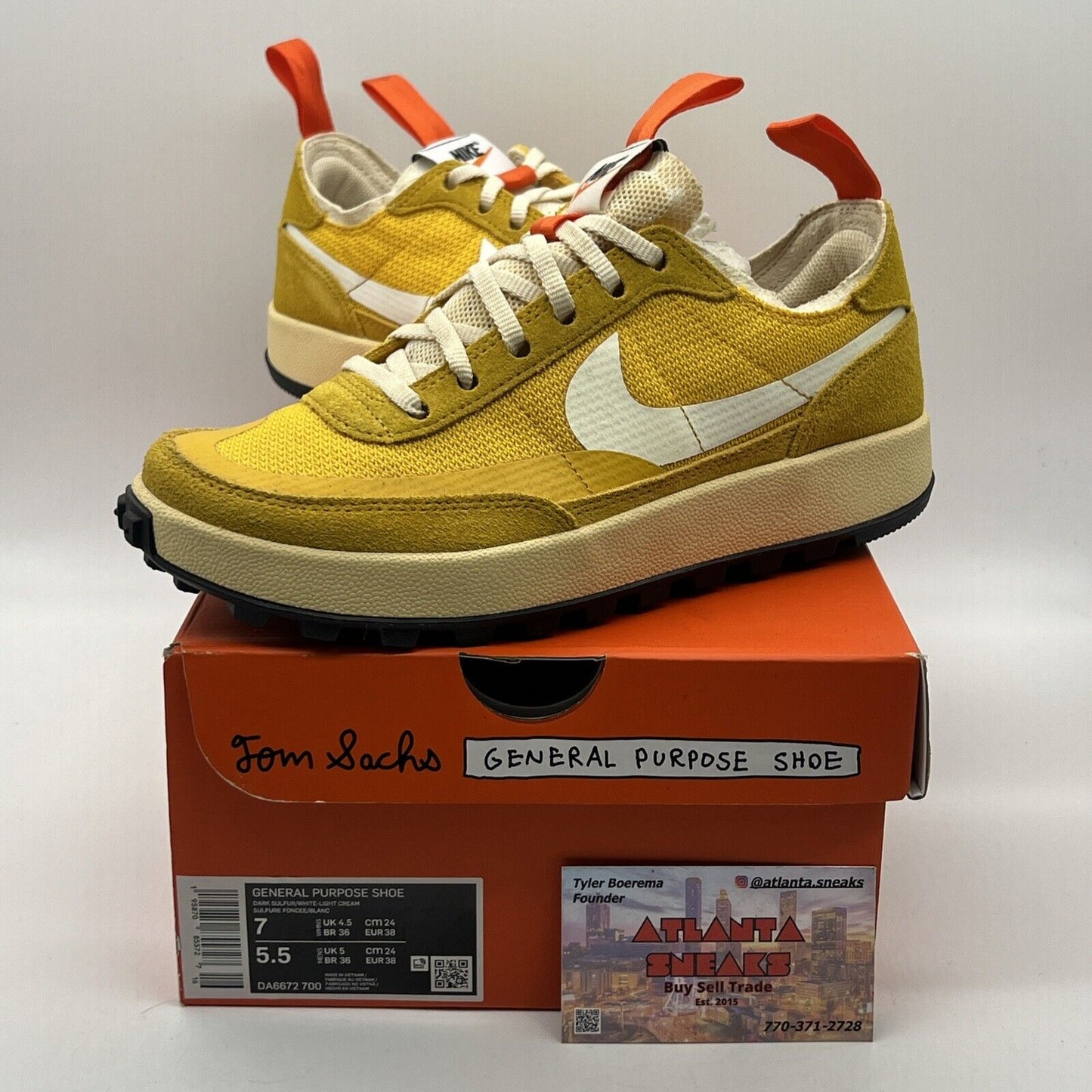 Size 7 - NikeCraft General Purpose Shoe x Tom Sachs Low Archive W (DA6672-700)