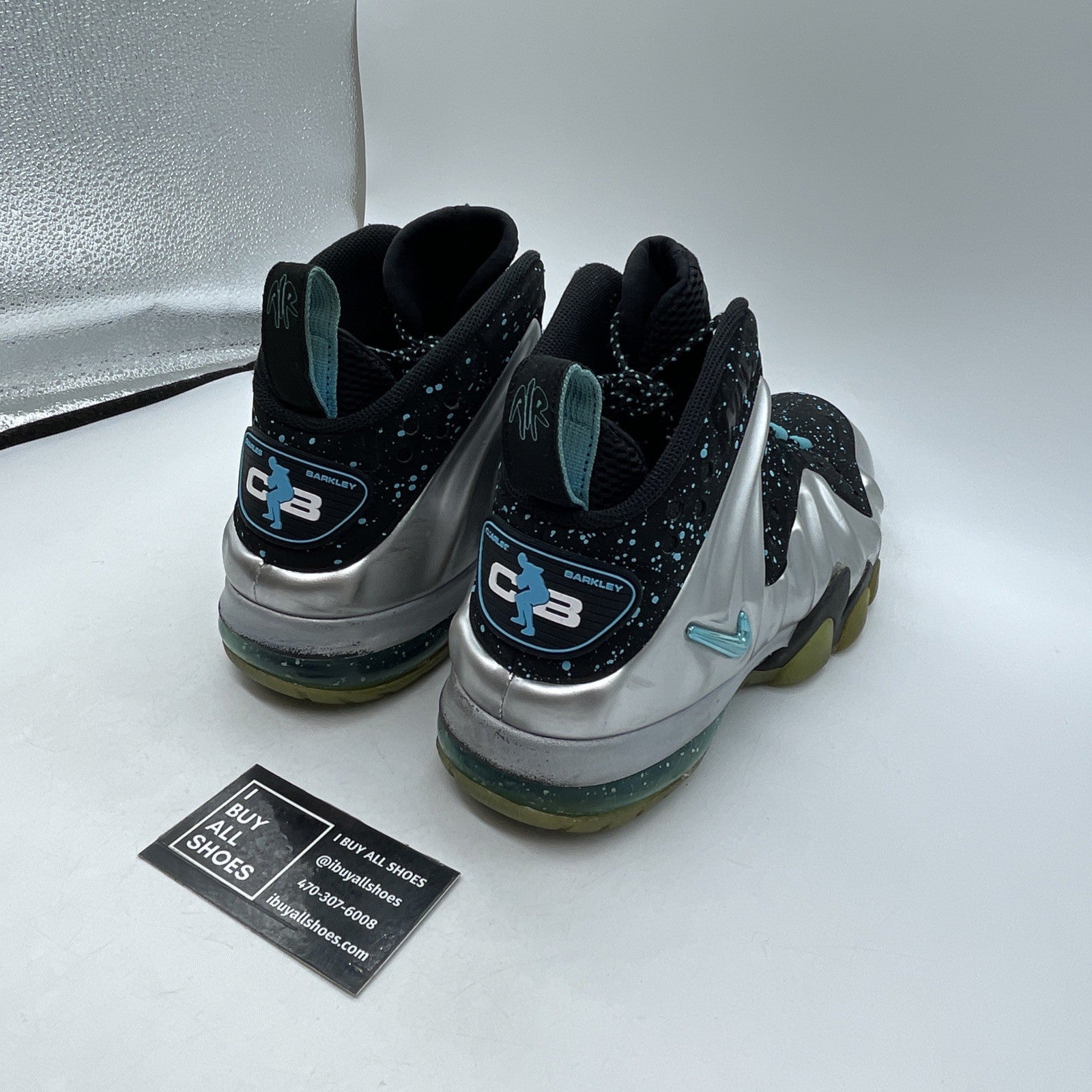 Size 11.5 - Nike Barkley Posite Max Splatter (555097-040)