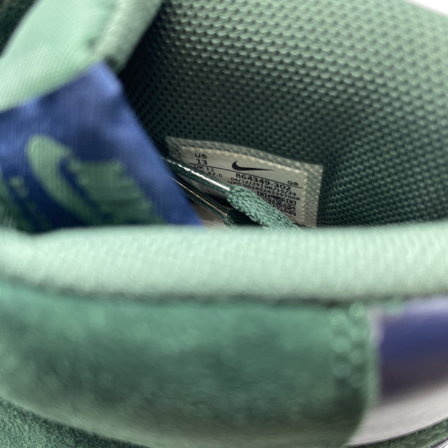 Size 13 - Nike Zoom Blazer SB Mid Noble Green (864349-302)