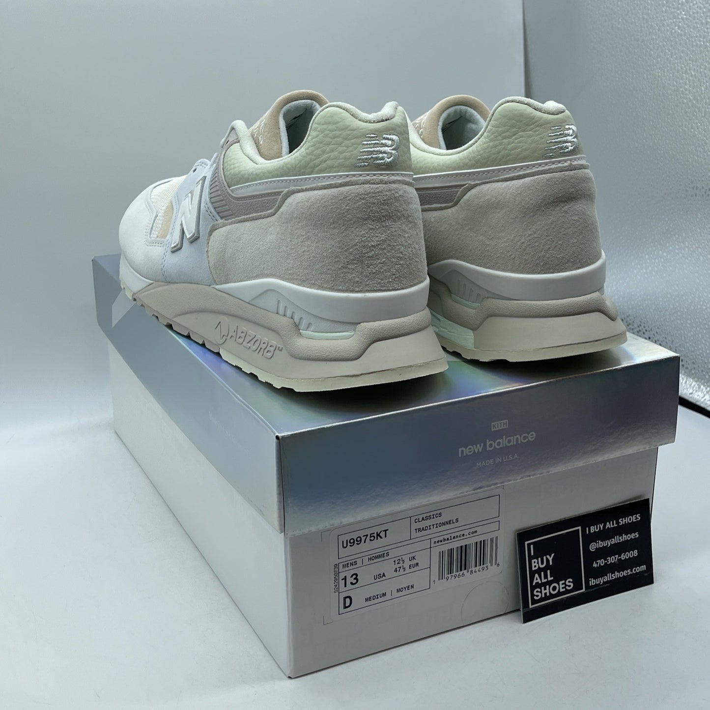 Size 13 - New Balance Ronnie Fieg x 997.5 Made in USA Easter Pack - Ice Blue...