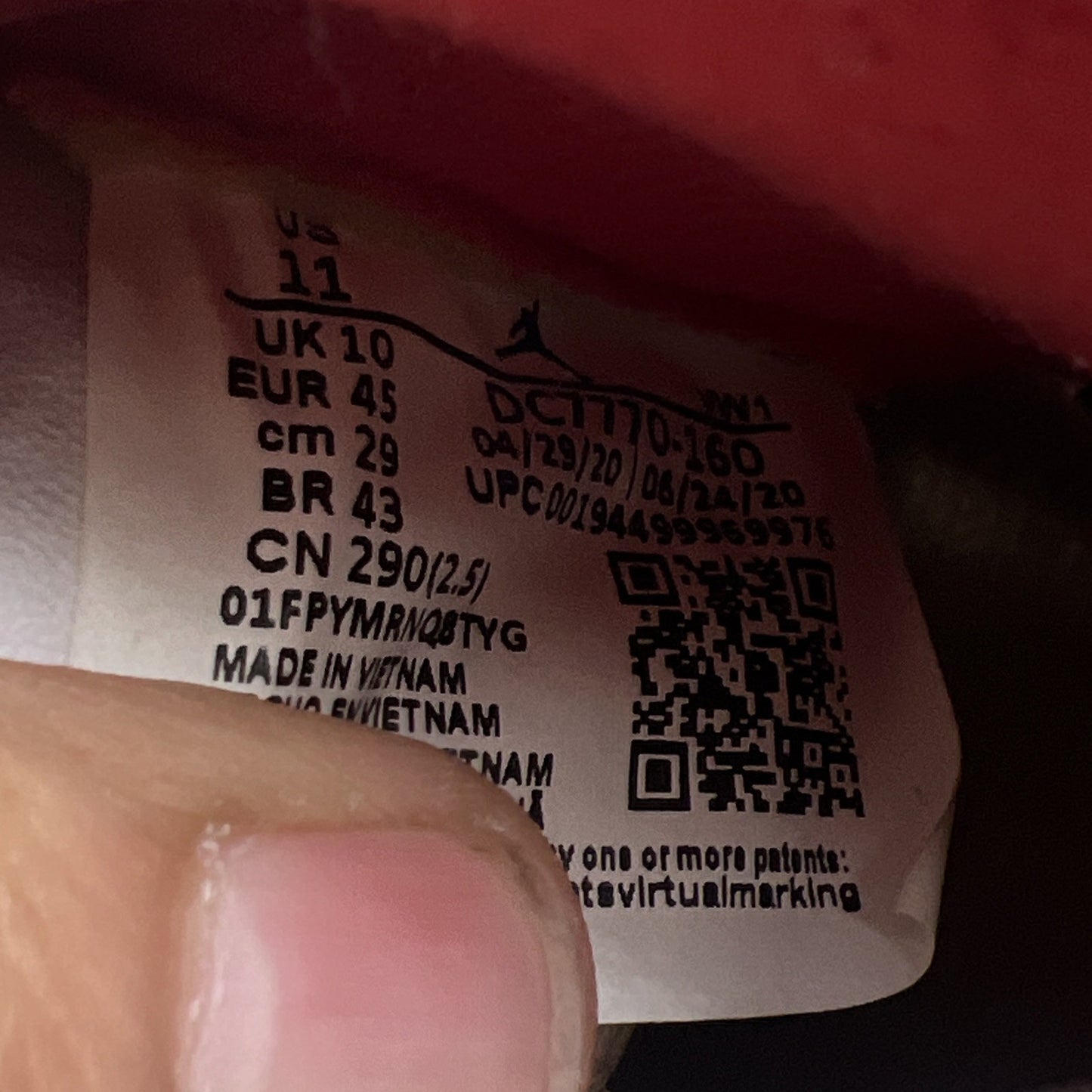 Size 11 - Air Jordan 4 Retro OG Mid Fire Red (DC7770-160)