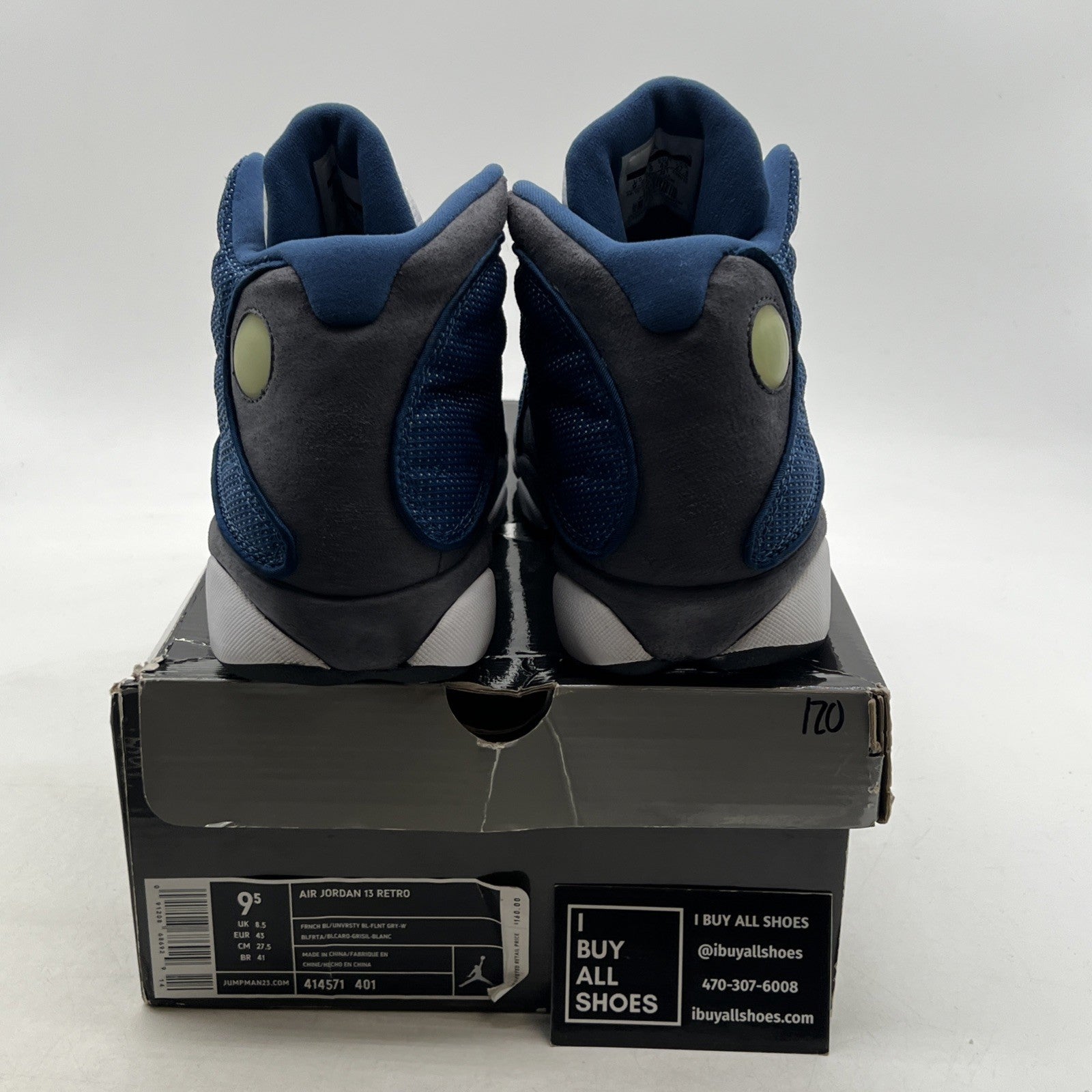 Size 9.5 - Air Jordan 13 Retro 2010 Flint (414571-401)