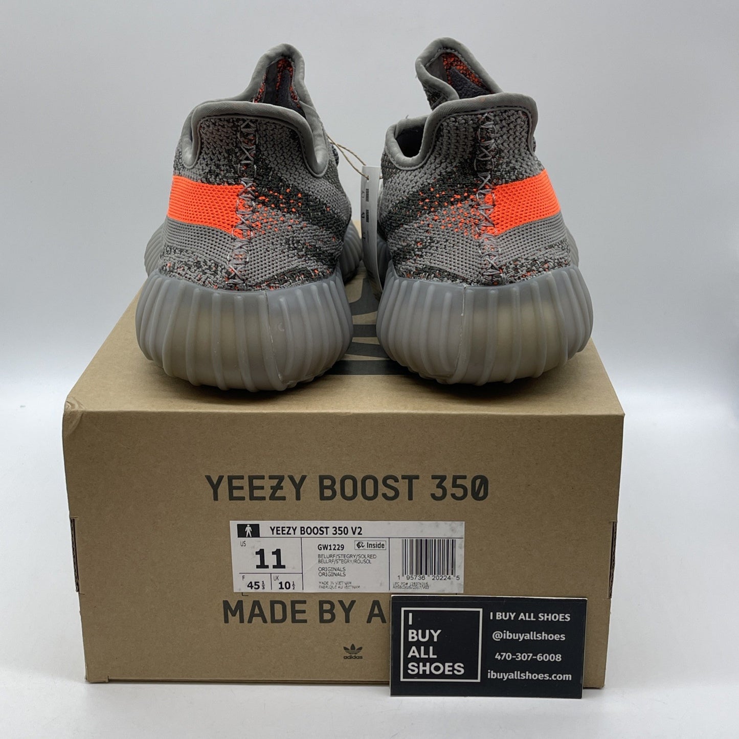 Size 11 - adidas Yeezy Boost 350 V2 Low Beluga Reflective Suede (GW1229)