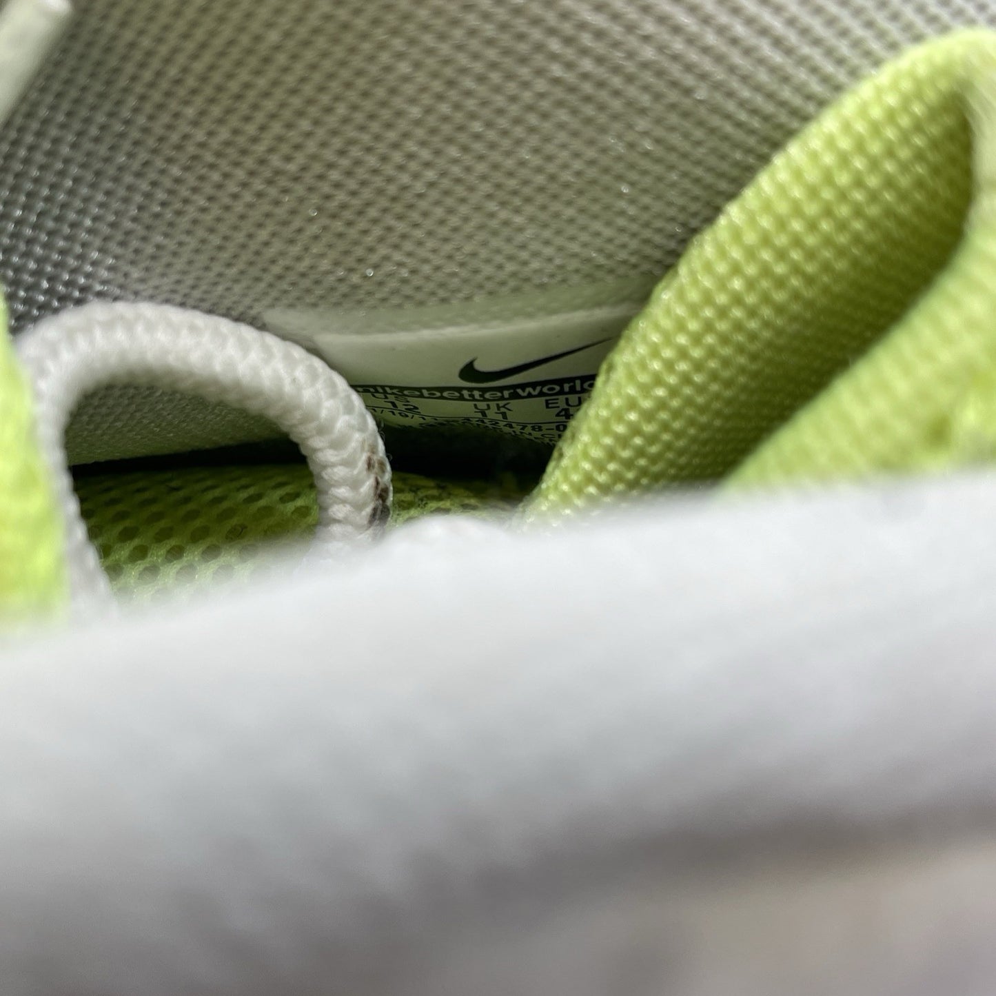 Size 12 - Nike Air Max Jr Gray (442478-001)