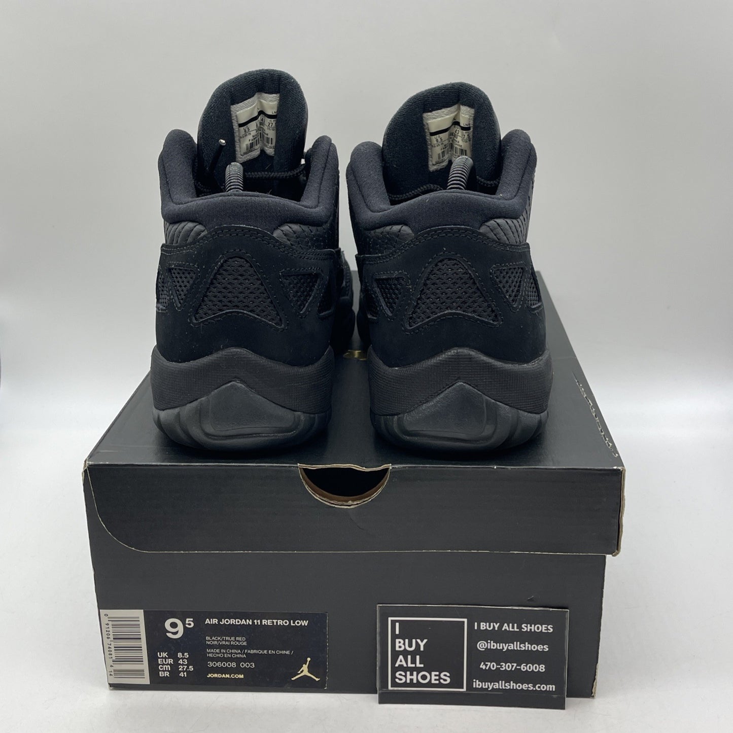 Size 9.5 - Air Jordan 11 IE Low Referee (306008-003)