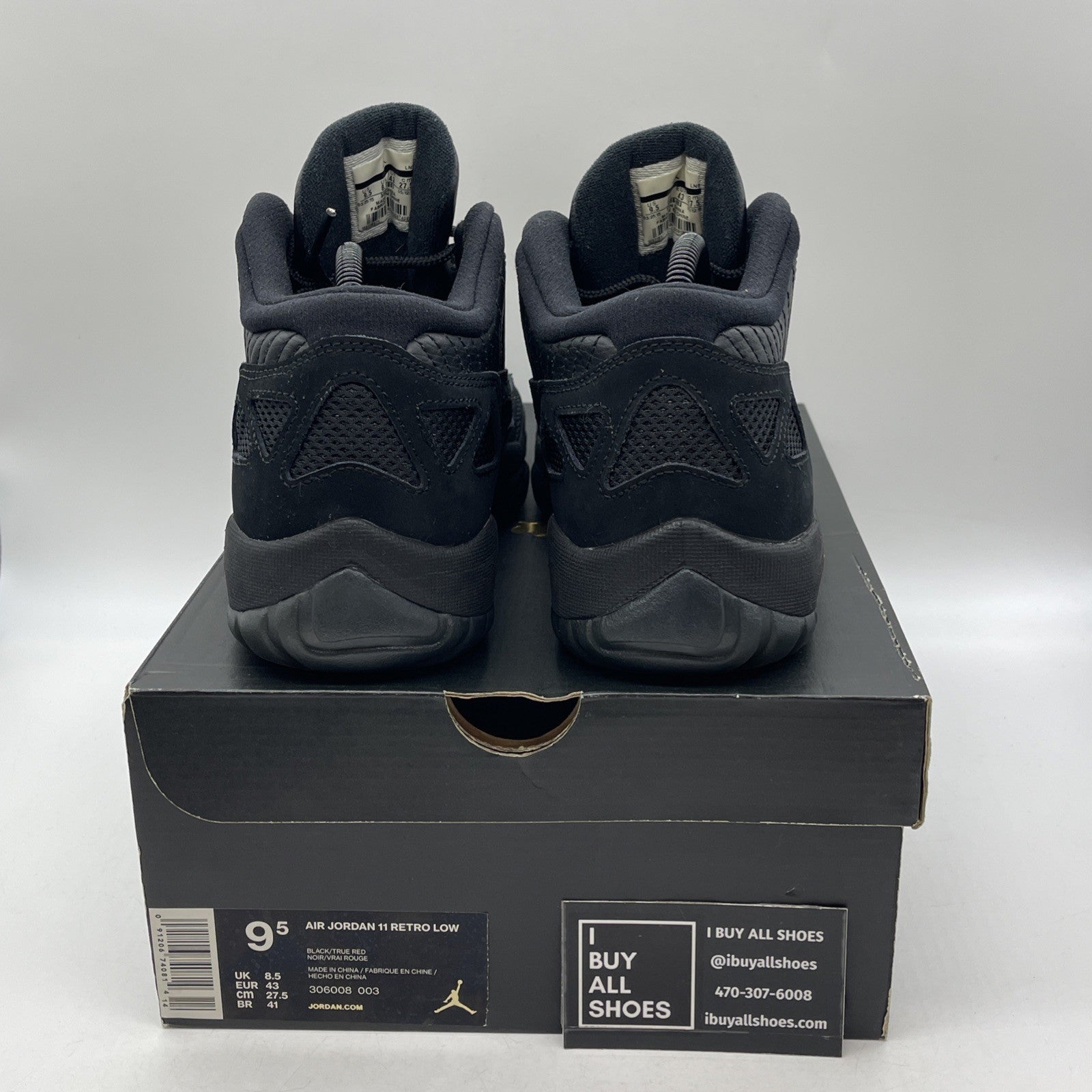 Size 9.5 - Air Jordan 11 IE Low Referee (306008-003)
