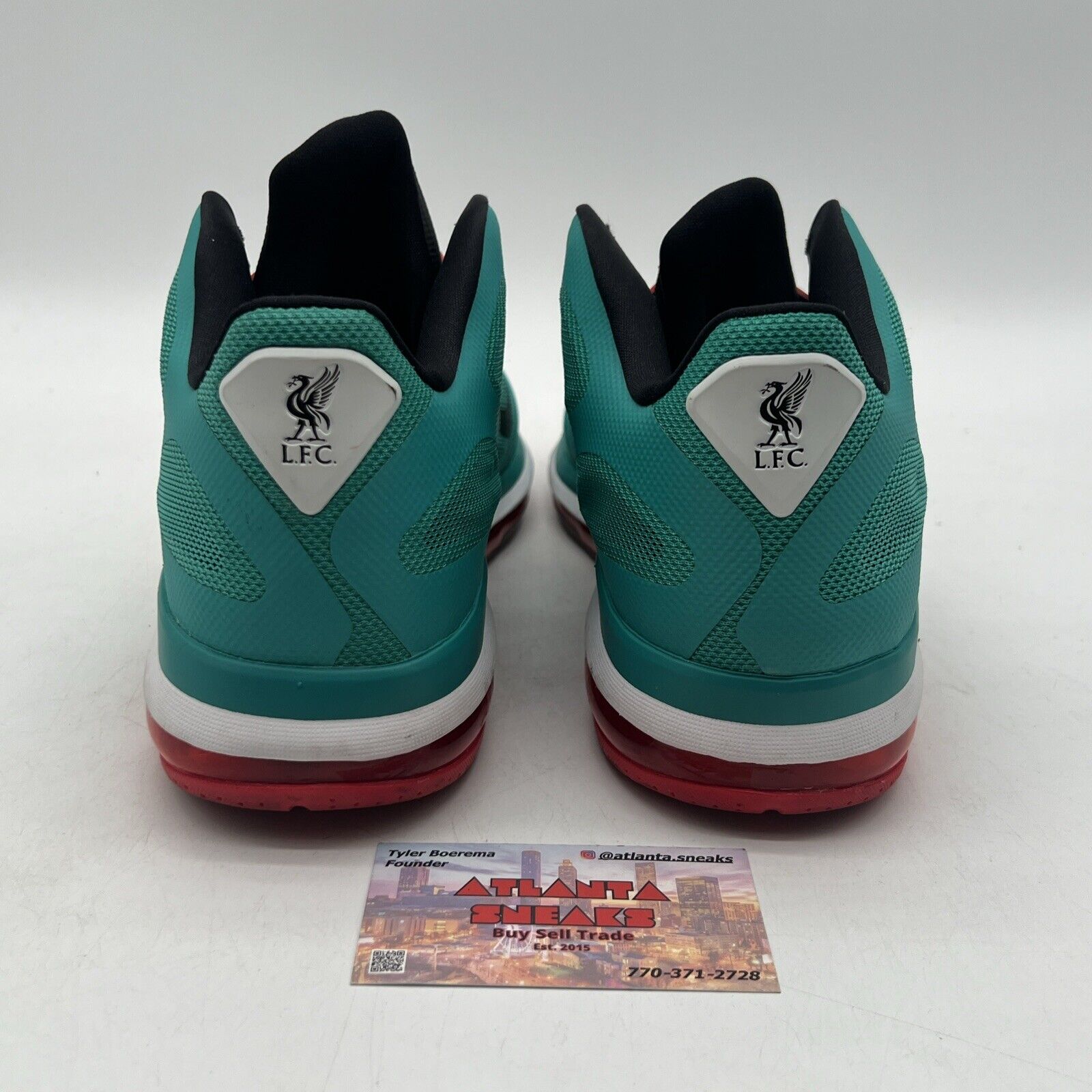 Size 12 - Nike LeBron 9 Low Reverse Liverpool White Red (DQ6400-300)