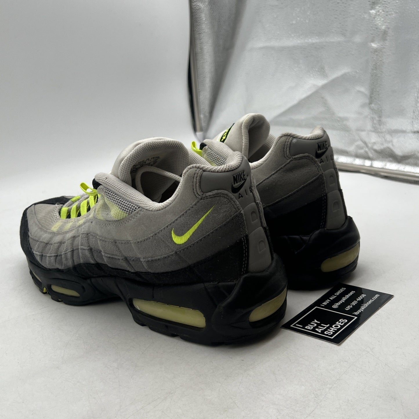Size 13 - Nike Air Max 95 2010 Neon (609048-072)