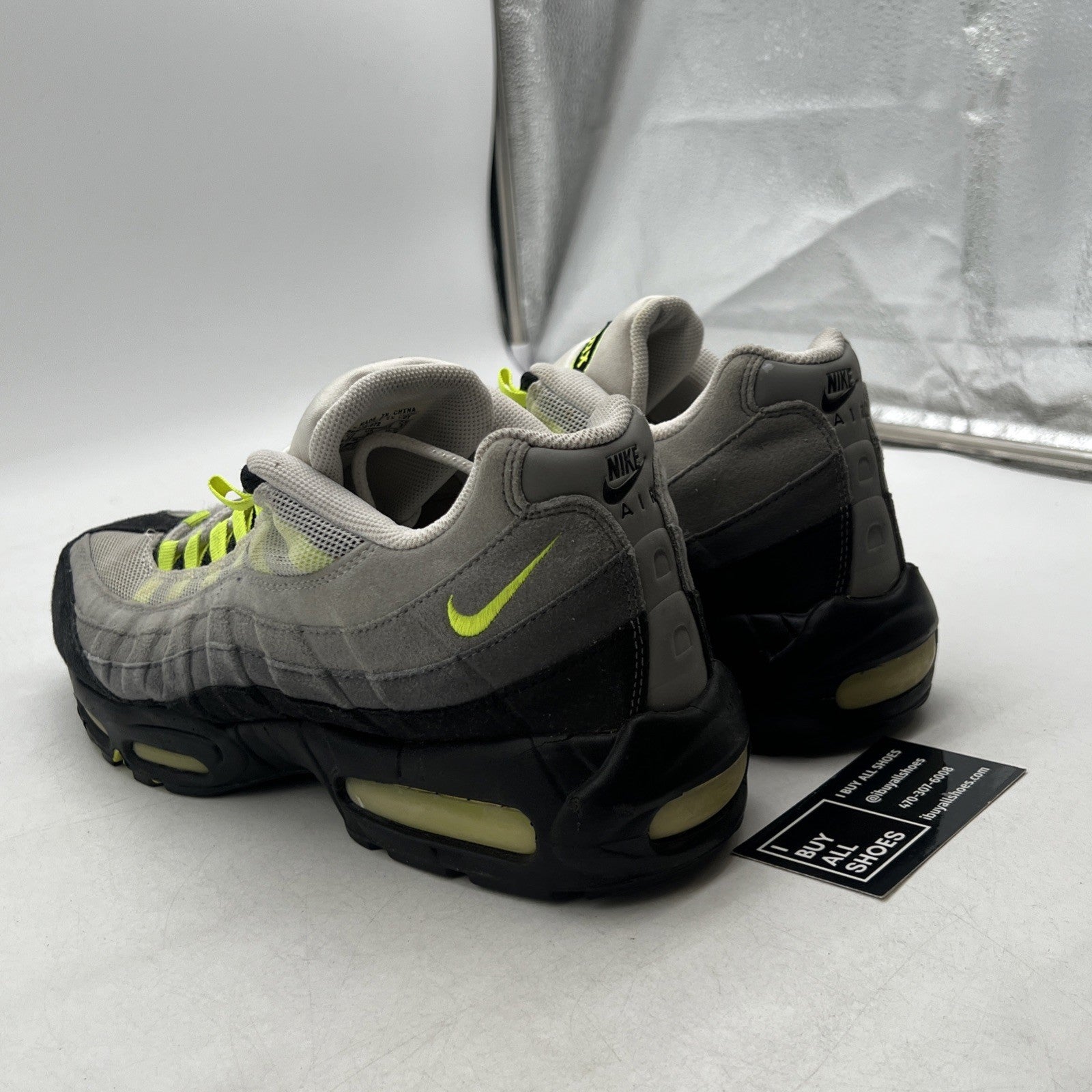 Size 13 - Nike Air Max 95 2010 Neon (609048-072)