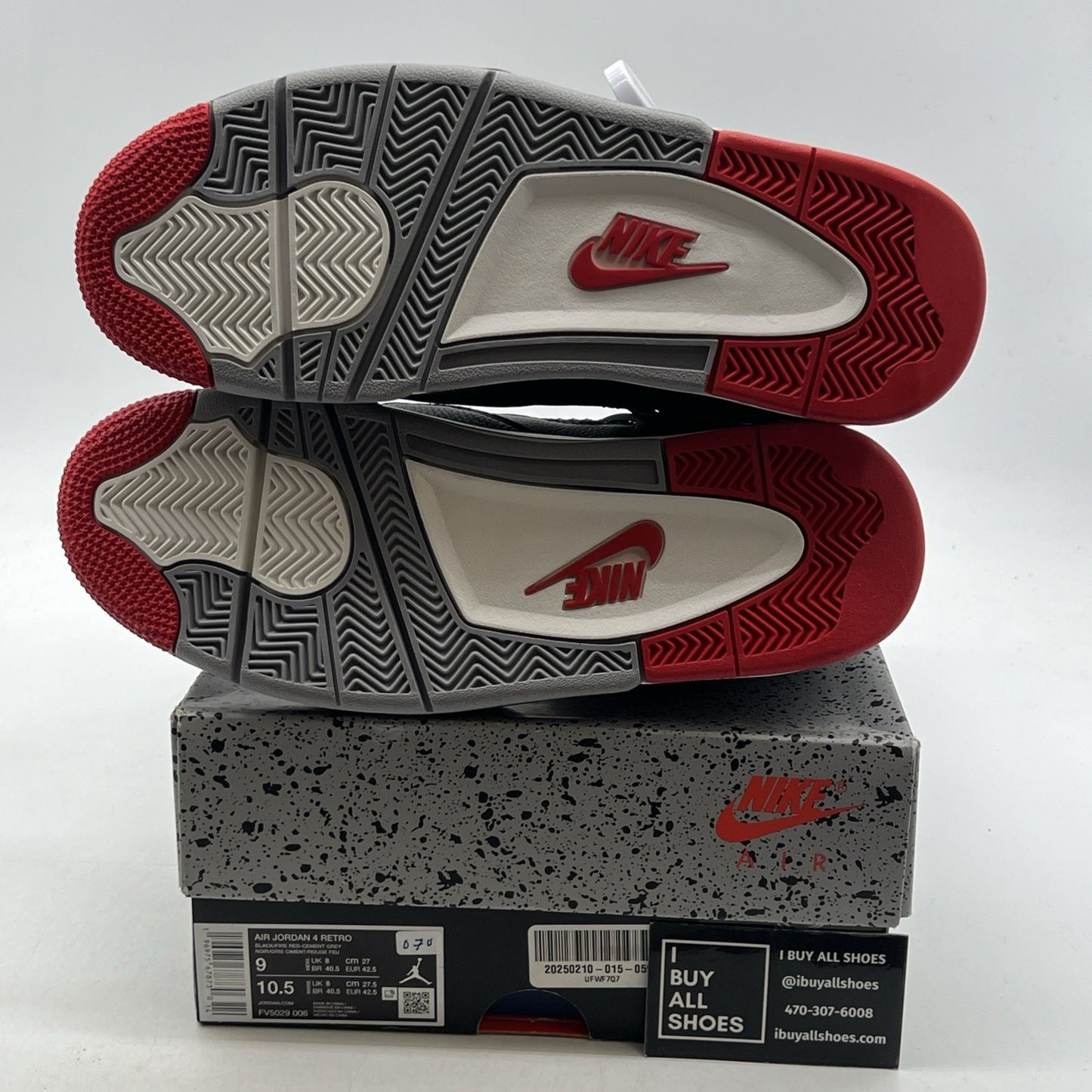 Size 9 - Air Jordan 4 Retro Bred Reimagined (FV5029-006)
