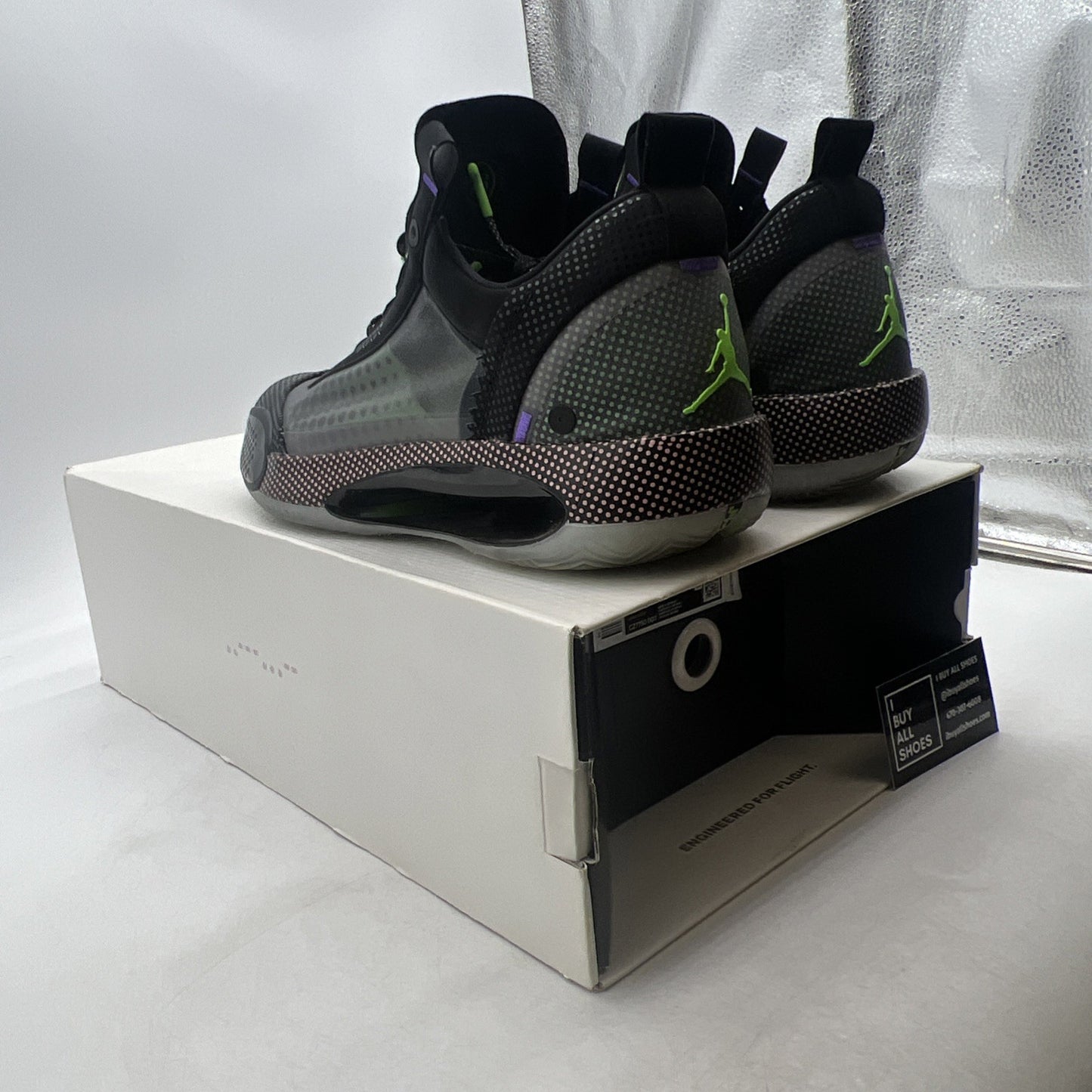 Size 14 - Air Jordan 34 Low Vapor Green (CZ7750-003)