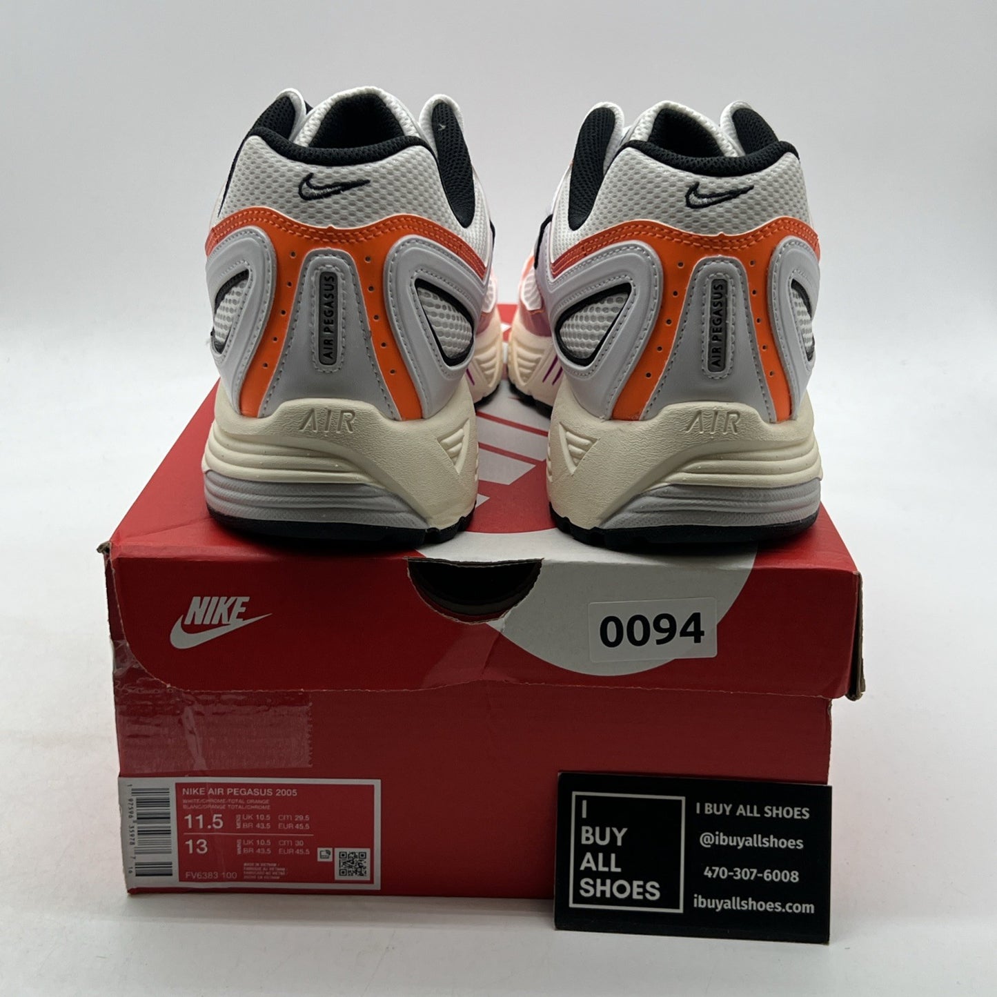 Size 11.5 - Nike Air Pegasus 2K5 Sunrise (FV6383-100)