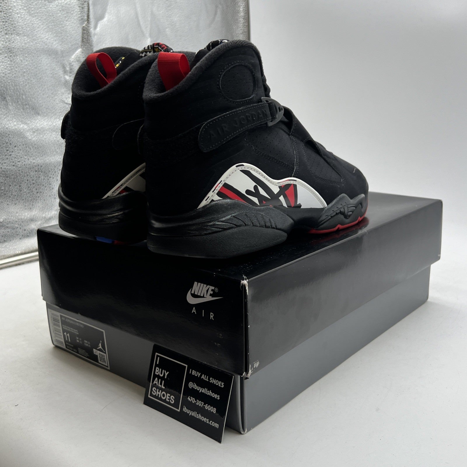Size 11 - Air Jordan 8 Retro Mid Playoff (305381-062)
