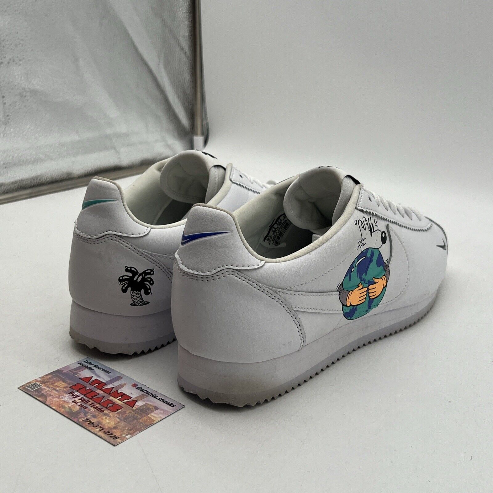 Size 10.5 - Nike Steve Harrington x Cortez Flyleather QS Earth Day (CI5548-100)