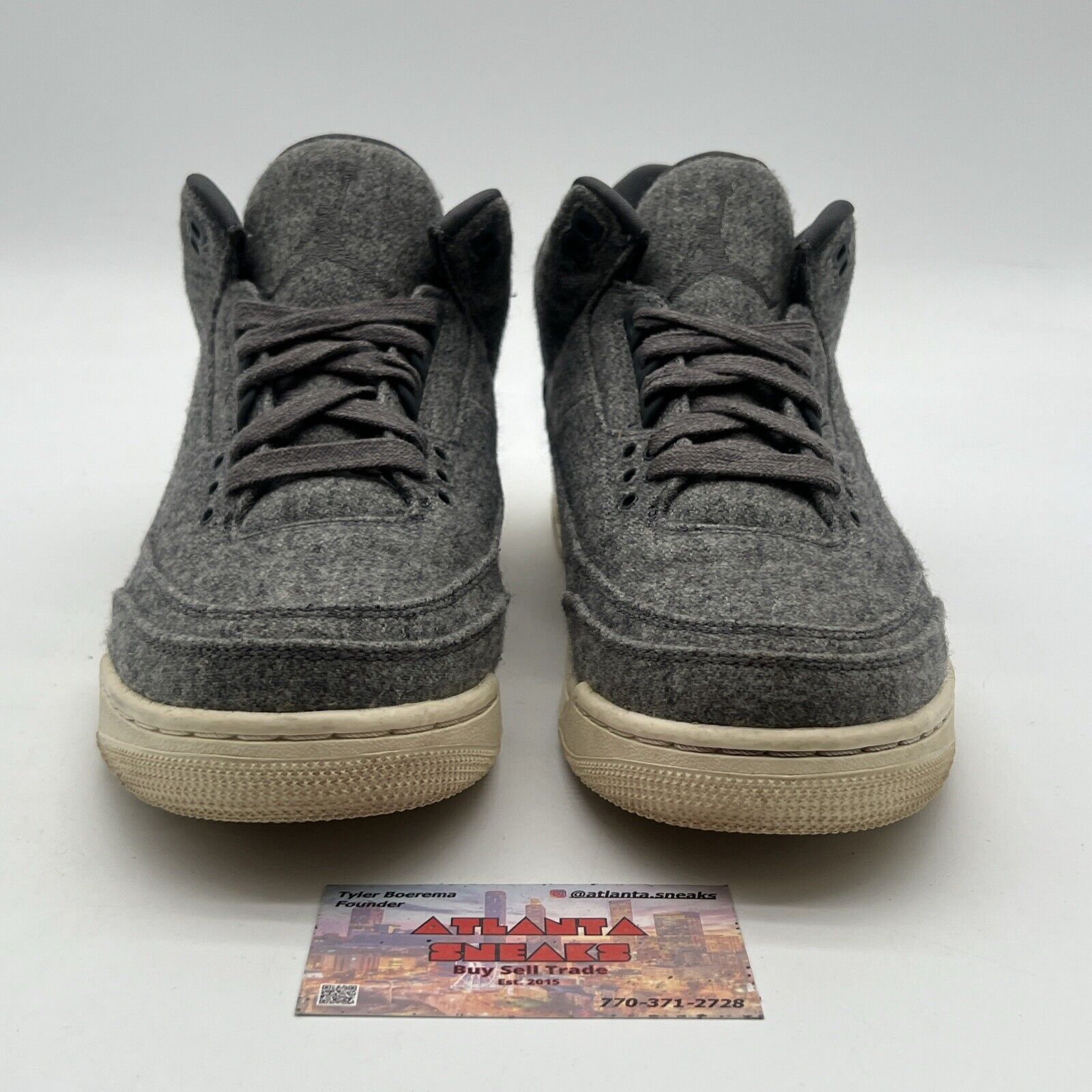 Size 8 - Air Jordan 3 Retro Wool (854263-004)