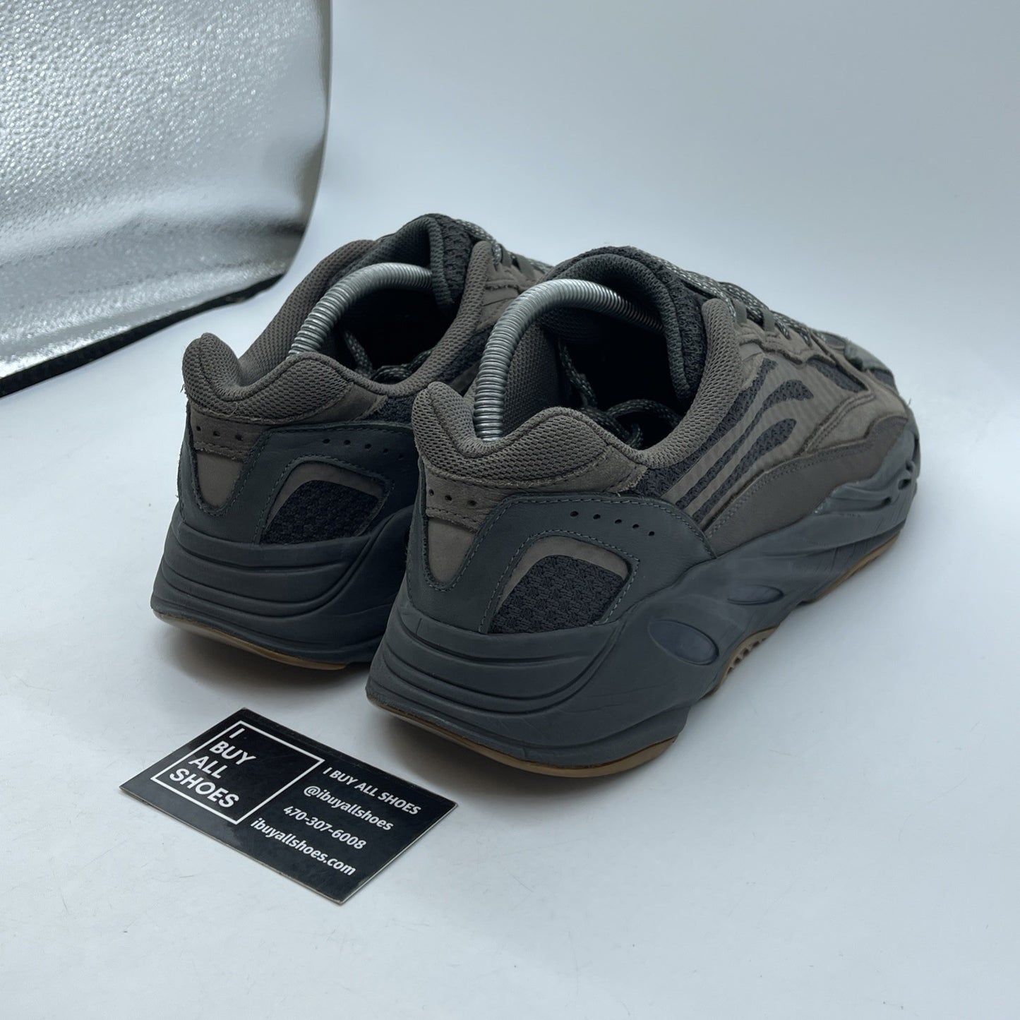 Size 9.5 - adidas Yeezy Boost 700 V2 Geode Brown Black Suede Leather (EG6860)