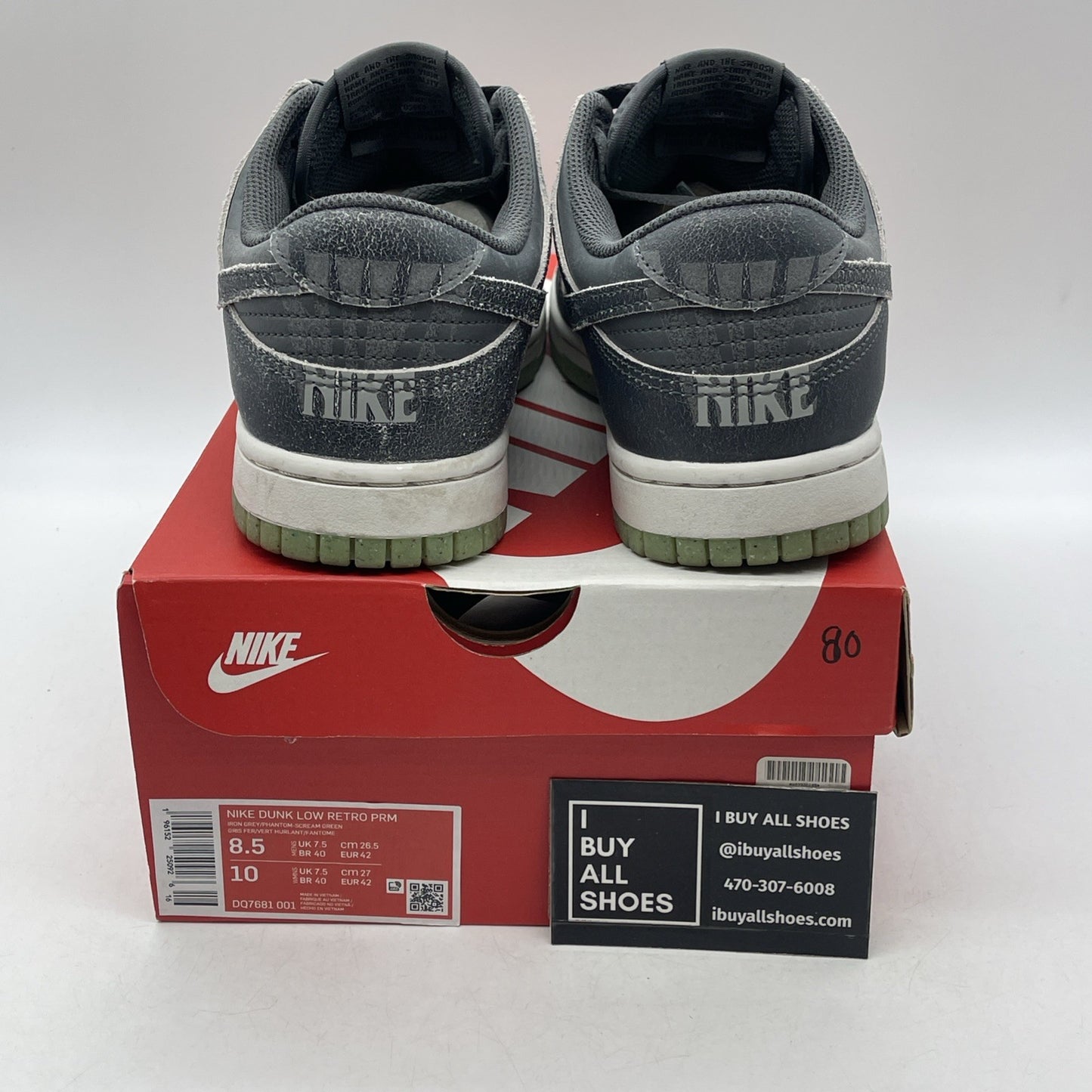 Size 8 - Nike Dunk SE Low Halloween - Cauldron (DQ7681-001)