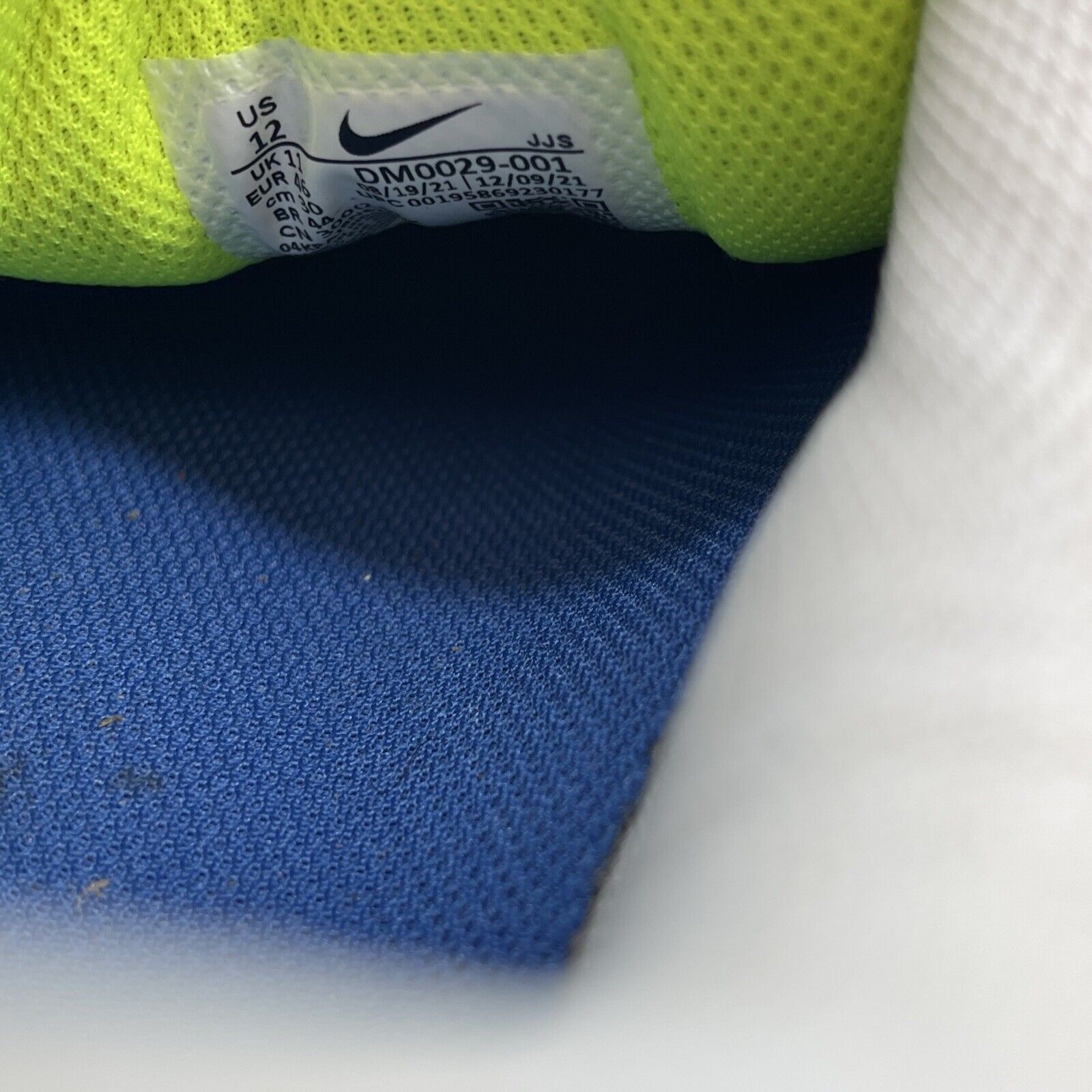 Size 12 - Nike Air Max 90 Atlantic Volt Blue Black Suede Leather (DM0029-001)