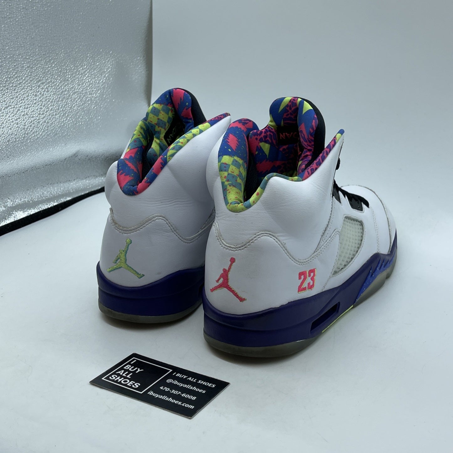 Size 11.5 - Jordan 5 Retro Alternate Bel-Air 2020 White Leather (DB3335-100)